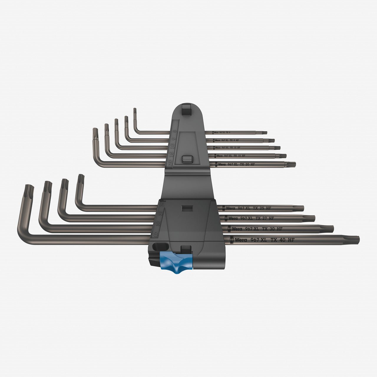 Wera 024450 967/9 TX XL 1 L-key Set with Holding Function, Long - WR024450 - KC Tool
