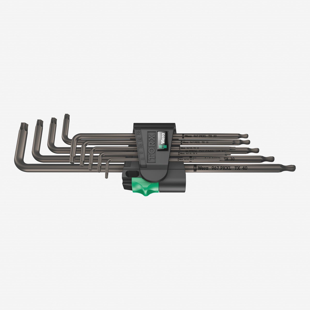 Wera 024460 967/9 TX XL 1 TORX® L-key set, Long - WR024460 - KC Tool