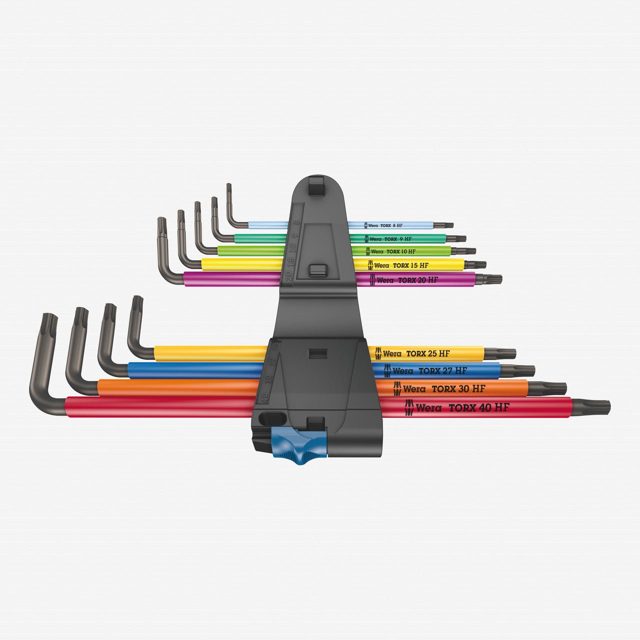 Wera 024470 967/9 TX XL Multicolour 1 L-key Set with Holding Function, long - WR024470 - KC Tool