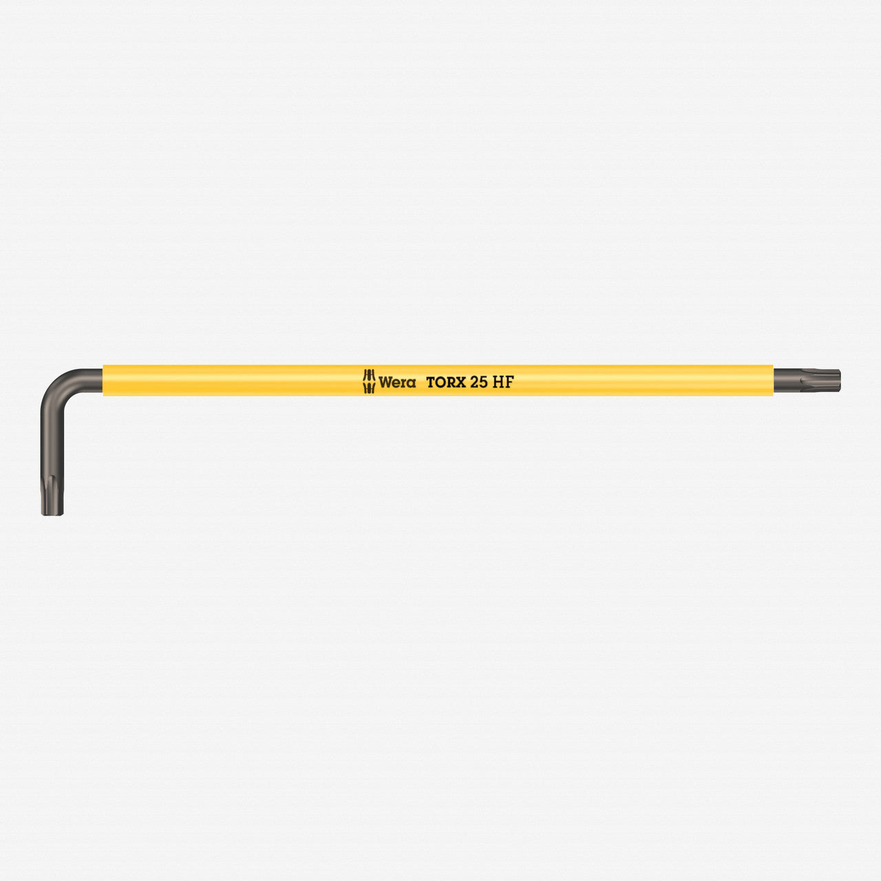 Wera 024476 Multicolor Torx L - key with Holding Function, T25 x 154mm (Yellow) - WR024476 - KC Tool