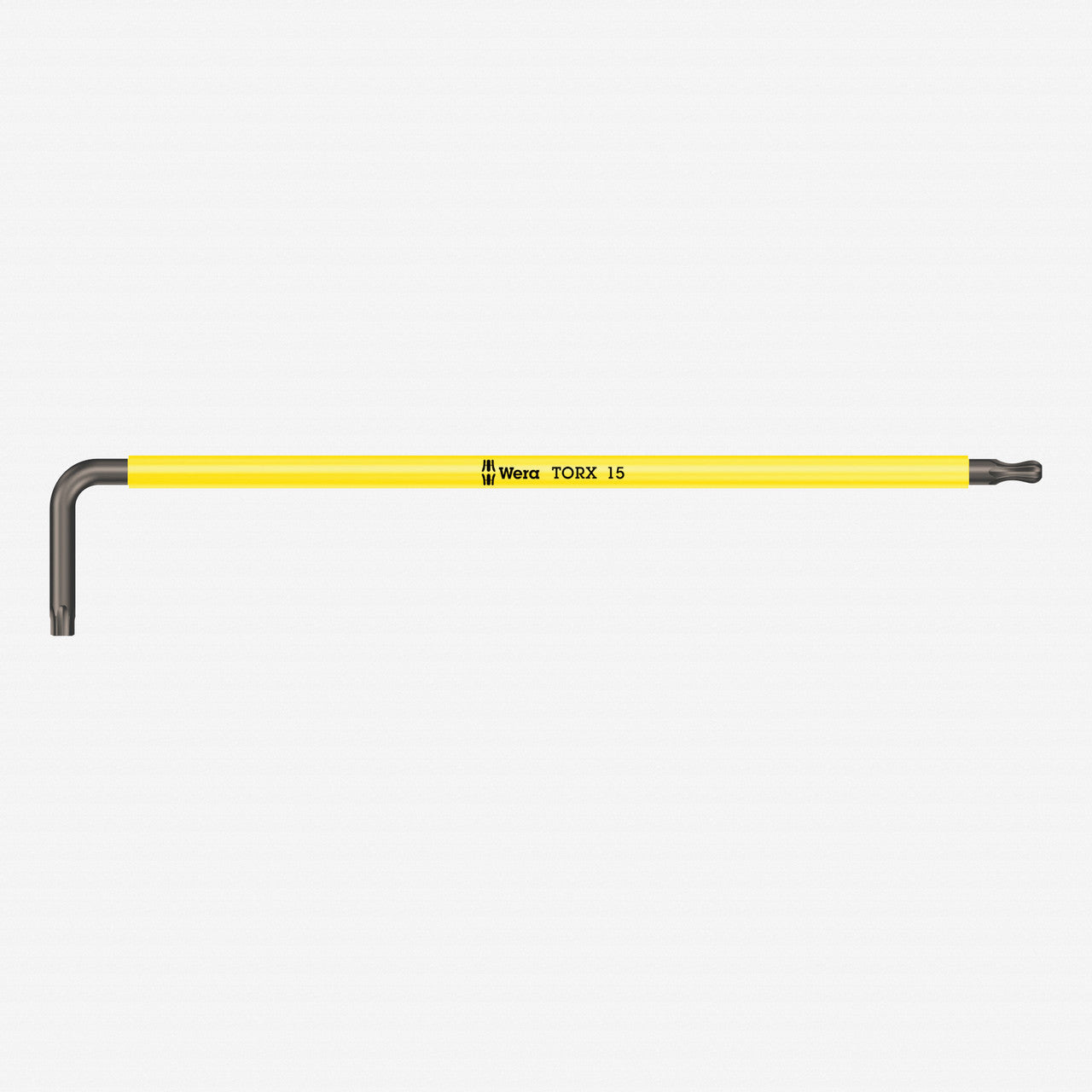 Wera 024484 Multicolor TORX® Long L-key, T15 x 123mm (Bright Yellow) - WR024484 - KC Tool