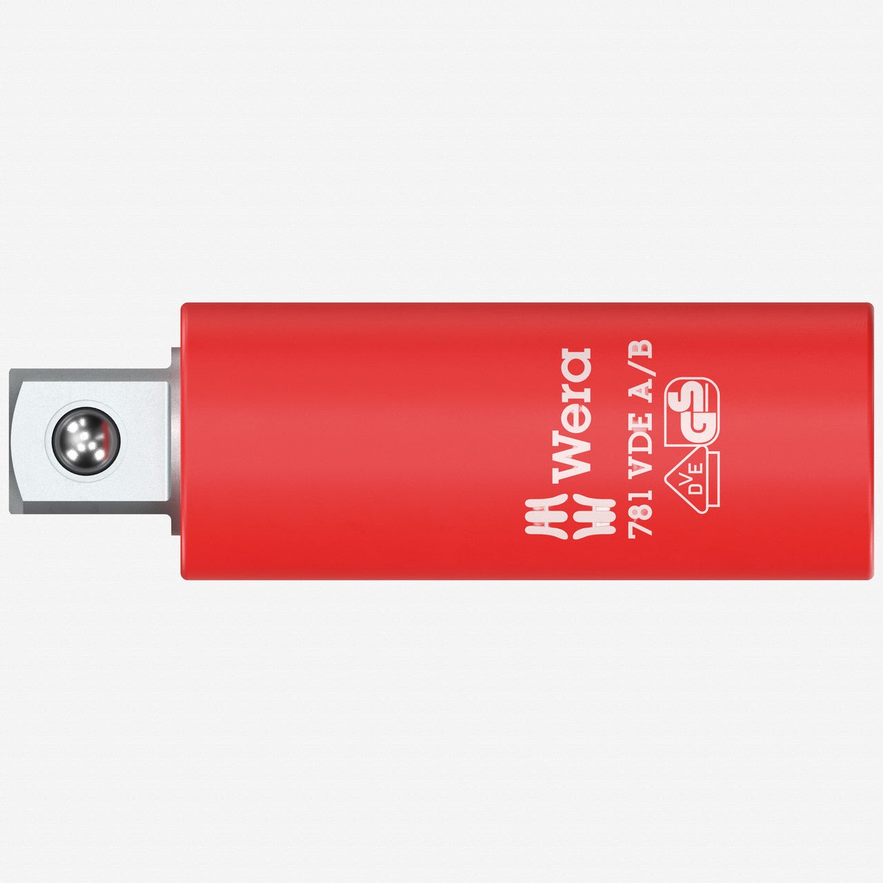 Wera 024690 781 A/B VDE Insulated Adapter, 1/4" Square Socket to 3/8" Square Plug - WR024690 - KC Tool