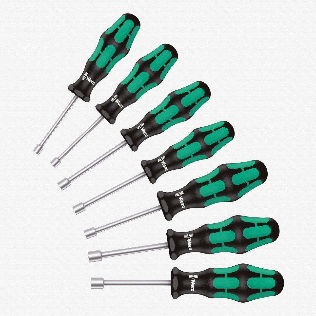 Wera 029510 Kraftform Plus Hollow Shaft Nut Driver Set, Metric - WR029510 - KC Tool