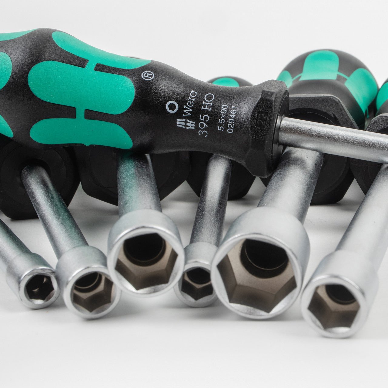 Wera 029510 Kraftform Plus Hollow Shaft Nut Driver Set, Metric - WR029510 - KC Tool