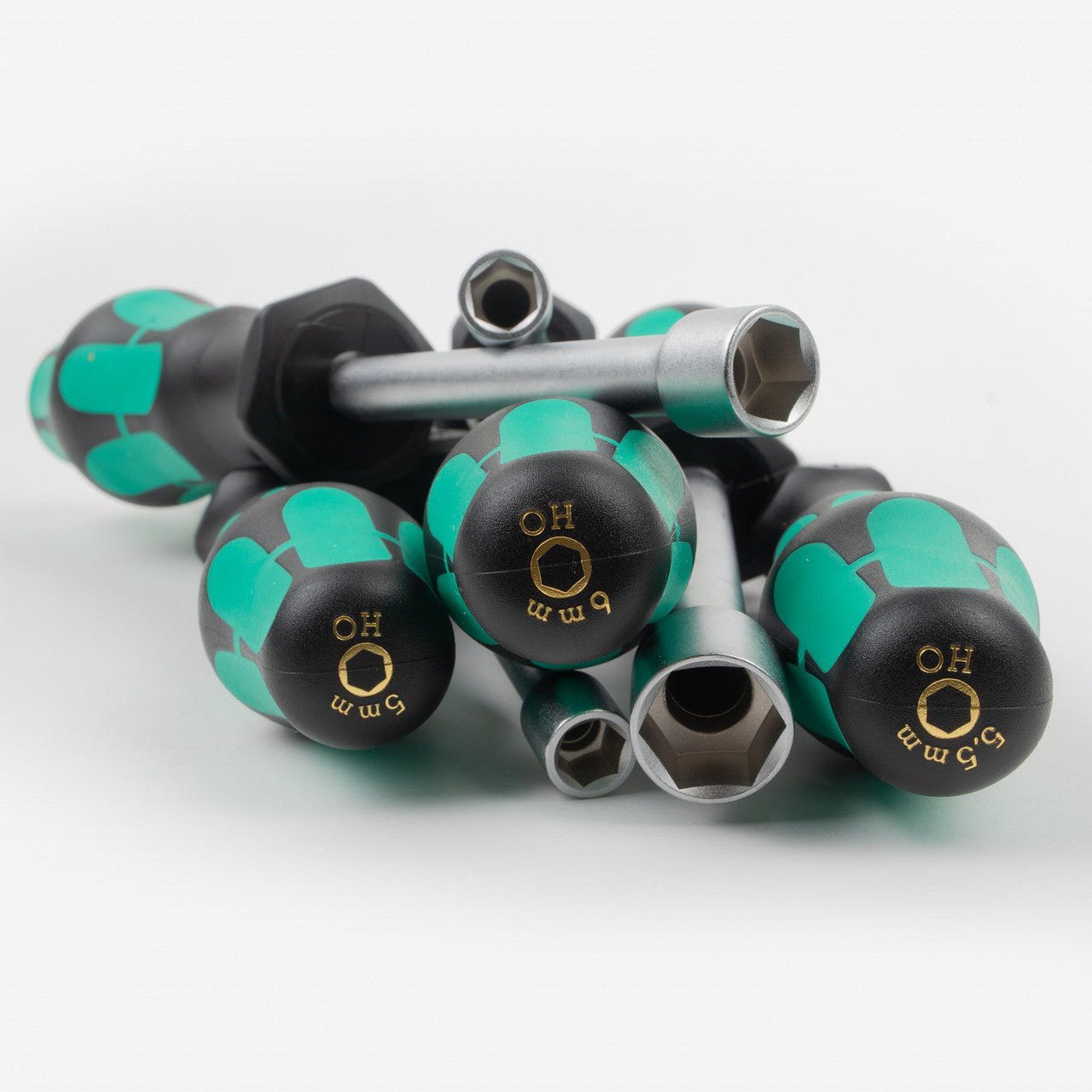 Wera 029510 Kraftform Plus Hollow Shaft Nut Driver Set, Metric - WR029510 - KC Tool