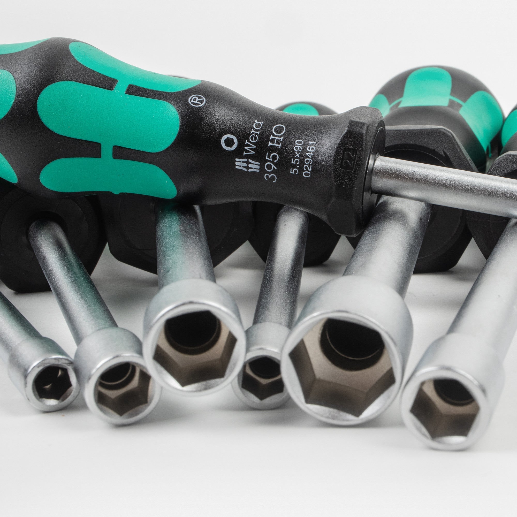 Wera 029510 Kraftform Plus Hollow Shaft Nut Driver Set, Metric - WR029510 - KC Tool