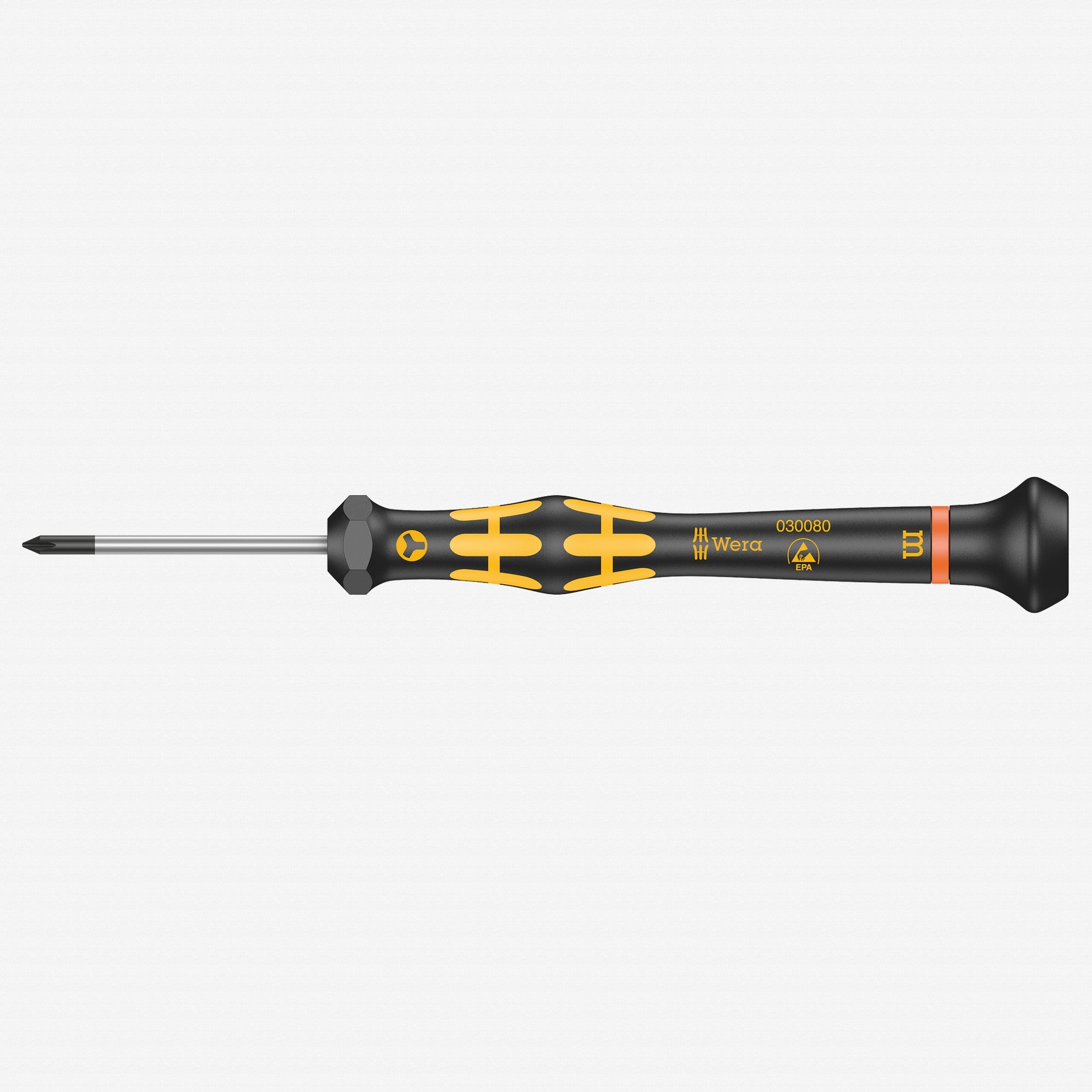 Wera 030080 m x 40mm ESD Safe Microstix Precision Screwdriver - WR030080 - KC Tool