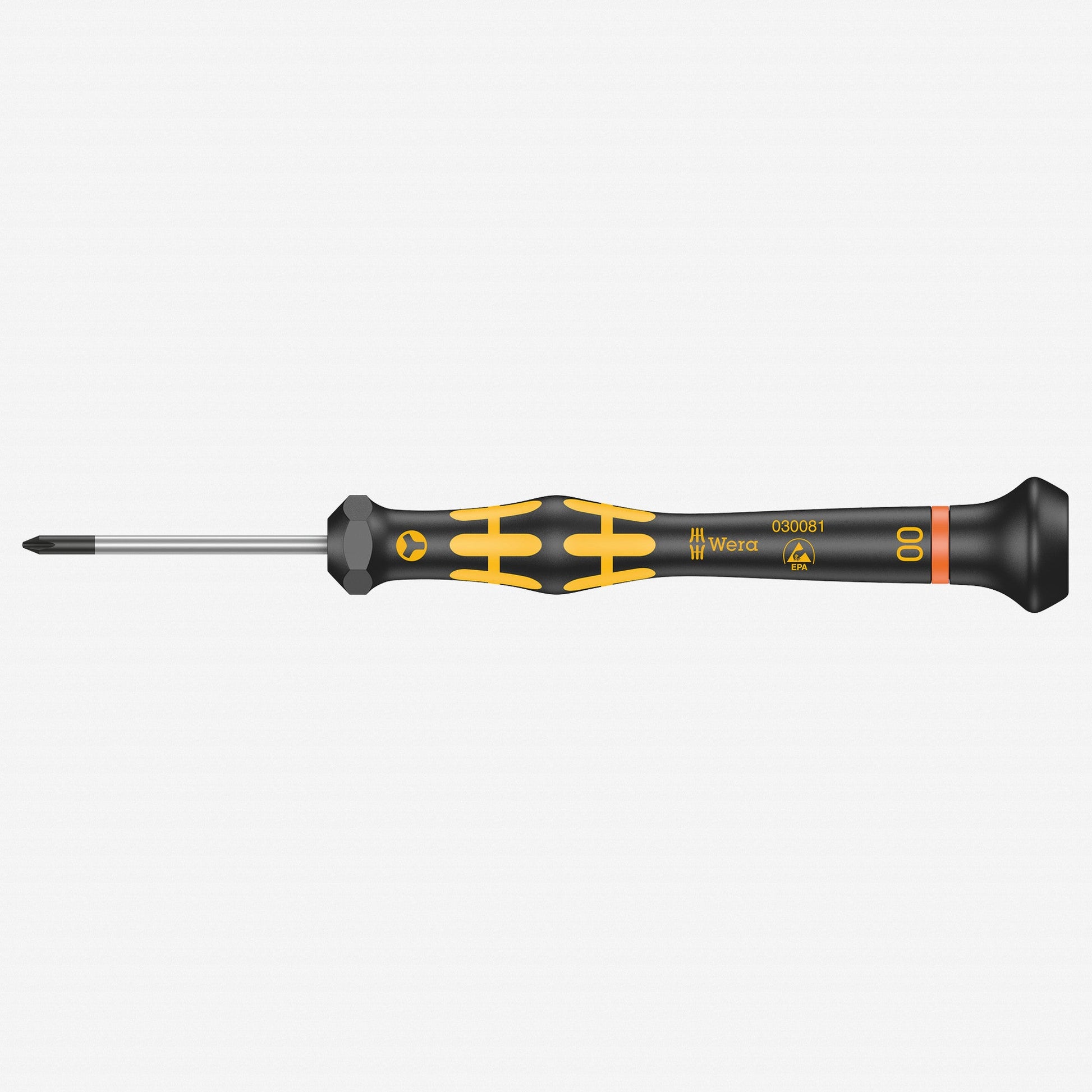 Wera 030081 00 x 40mm ESD Safe Microstix Precision Screwdriver - WR030081 - KC Tool
