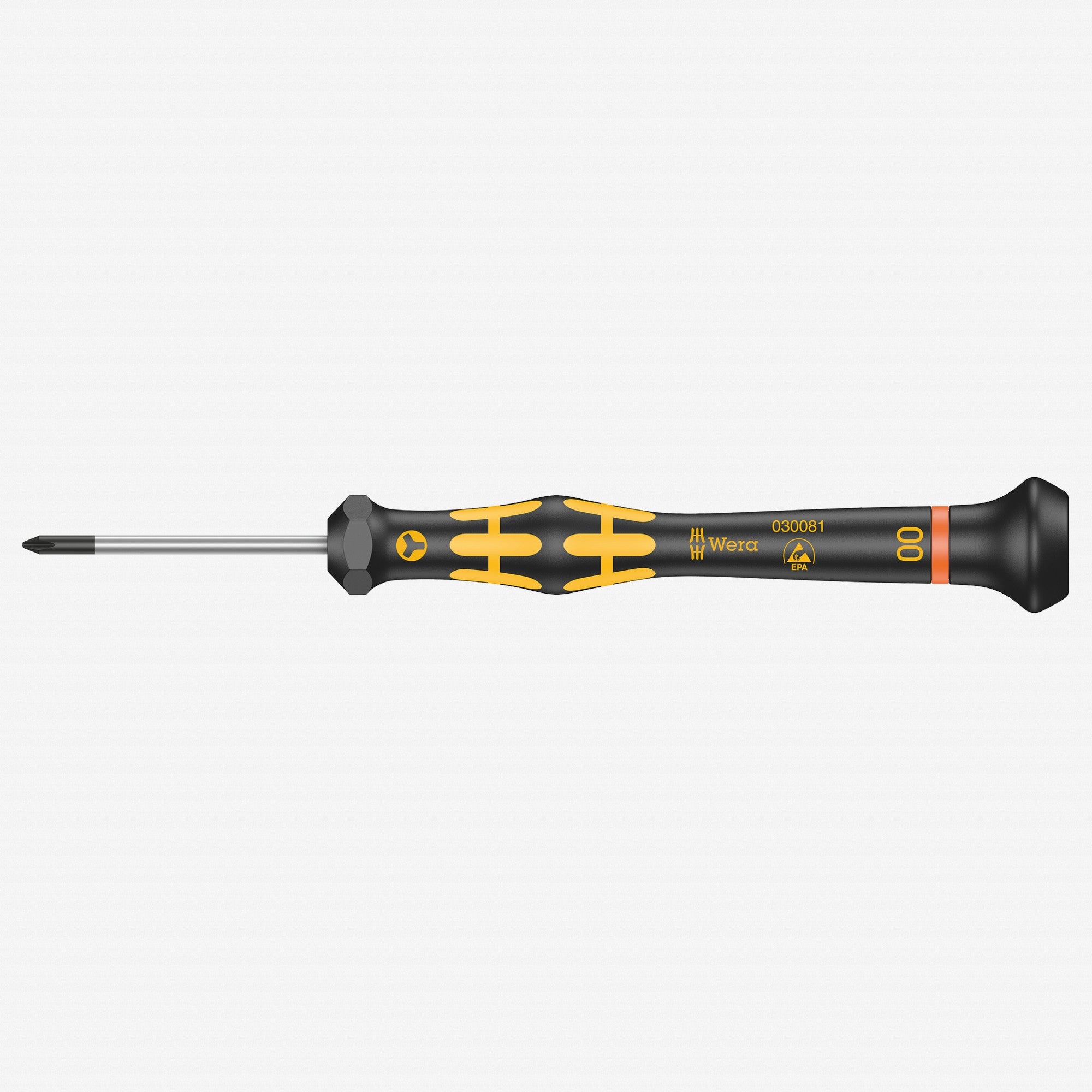 Wera 030081 00 x 40mm ESD Safe Microstix Precision Screwdriver - WR030081 - KC Tool