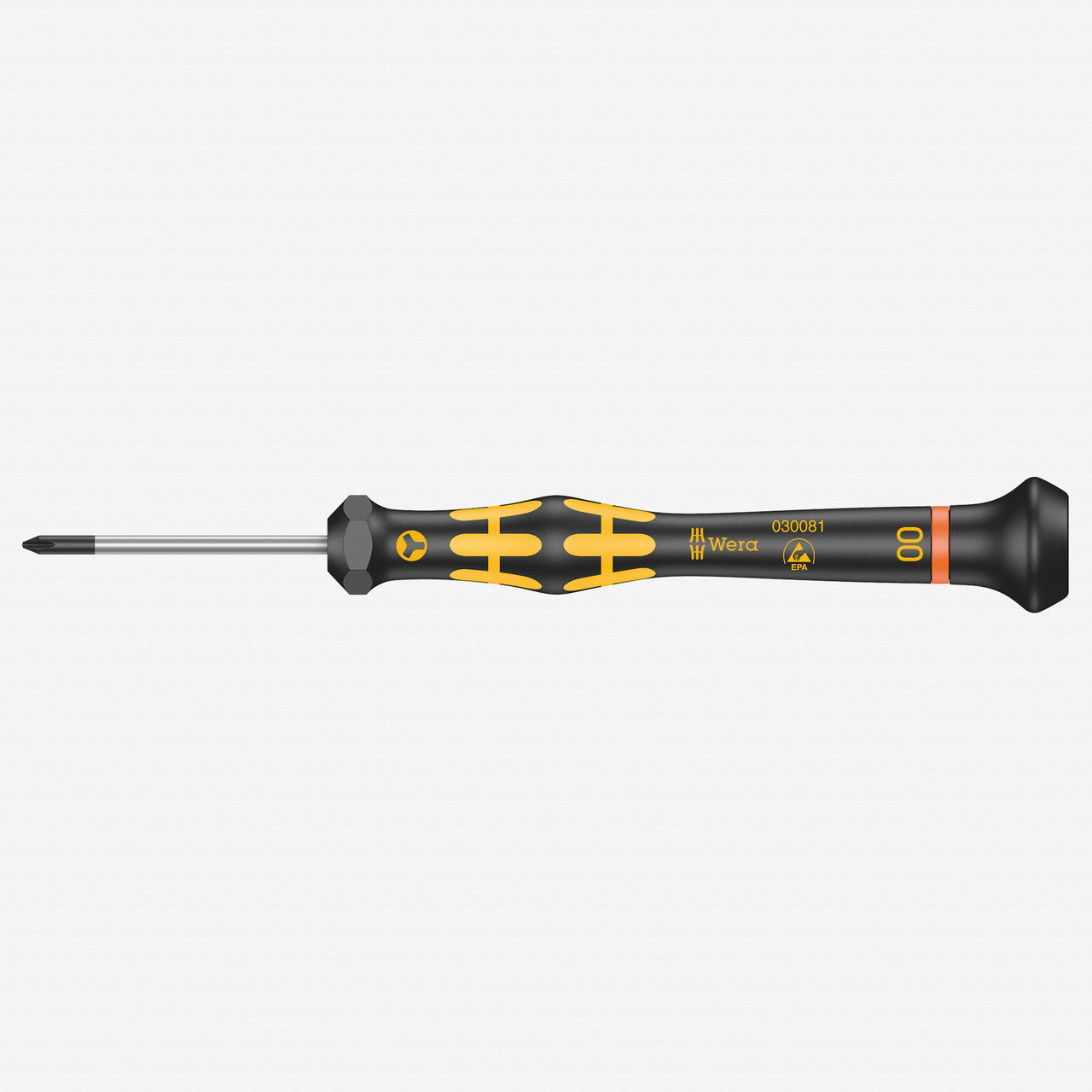 Wera 030081 00 x 40mm ESD Safe Microstix Precision Screwdriver - WR030081 - KC Tool