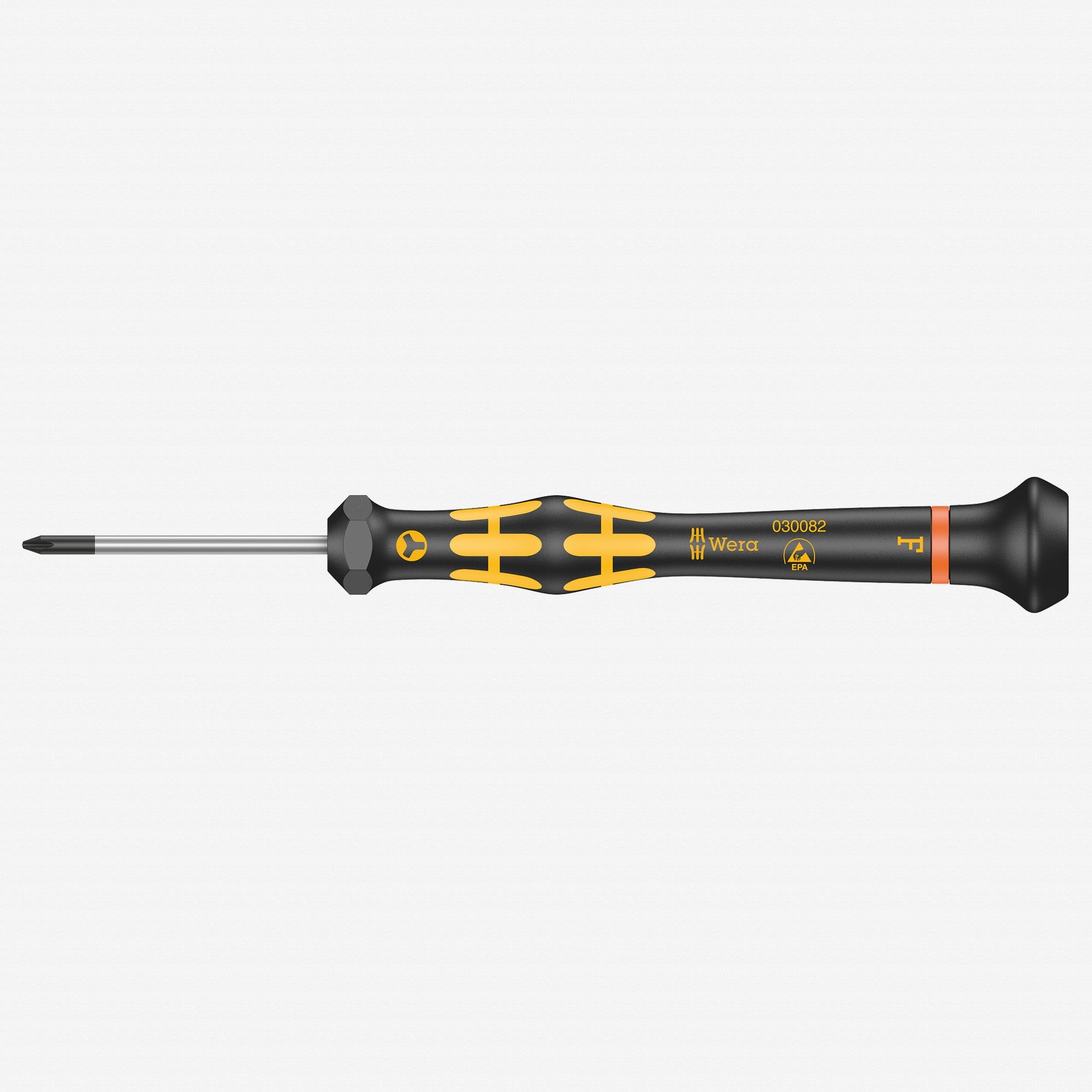 Wera 030082 F x 40mm ESD Safe Microstix Precision Screwdriver - WR030082 - KC Tool