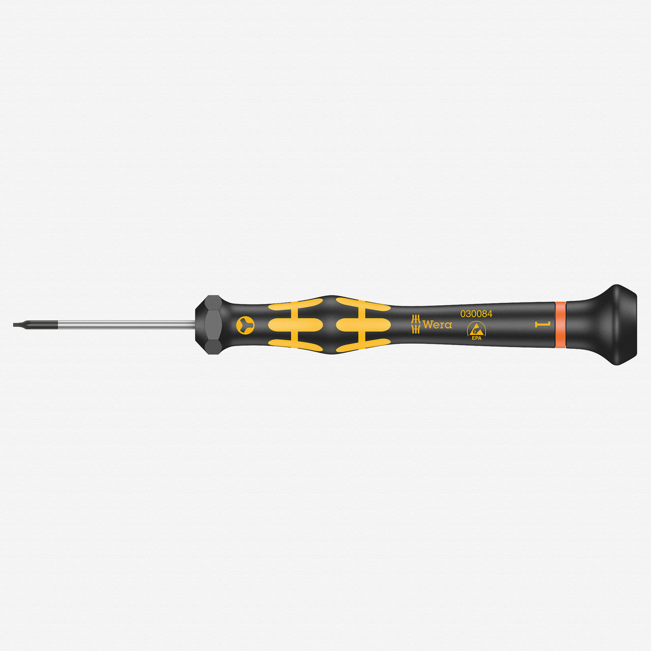 Wera 030084 1 x 40mm ESD Safe Microstix Precision Screwdriver - WR030084 - KC Tool