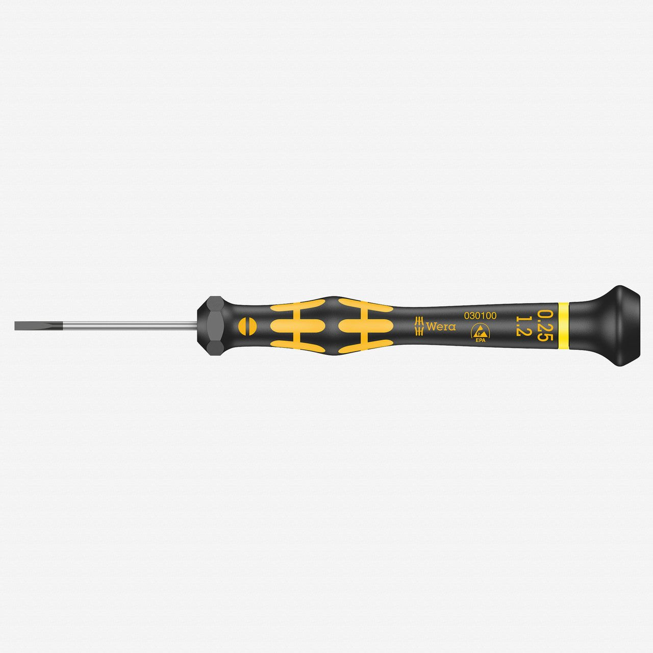 Wera 030100 1.2 x 40mm ESD Safe Slotted Precision Screwdriver - WR030100 - KC Tool