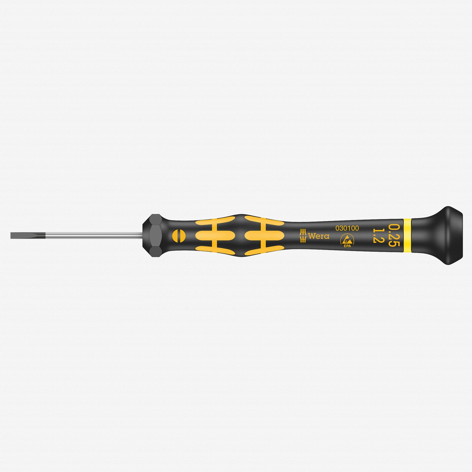 Wera 030100 1.2 x 40mm ESD Safe Slotted Precision Screwdriver - WR030100 - KC Tool