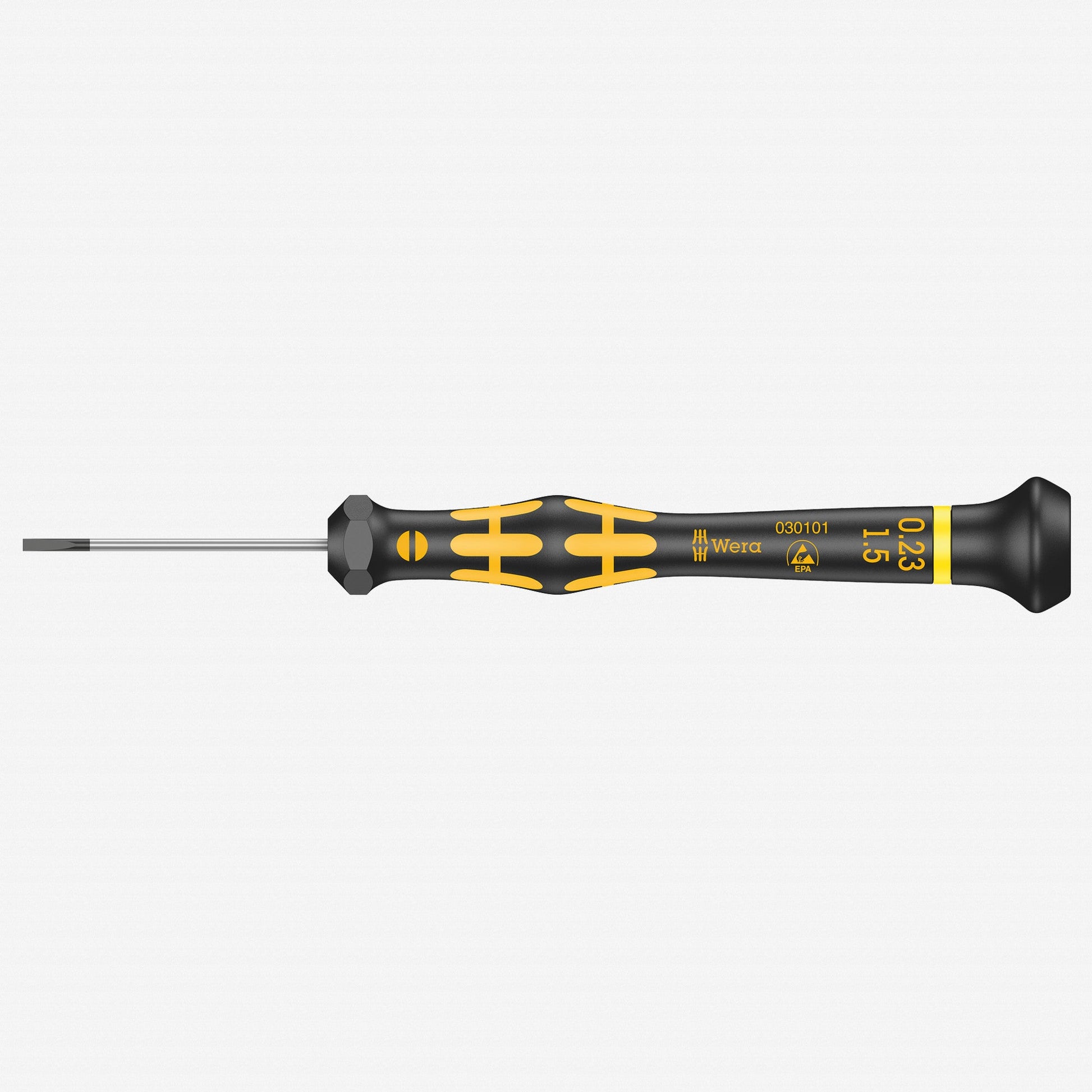 Wera 030101 1.5 x 40mm ESD Safe Slotted Precision Screwdriver - WR030101 - KC Tool