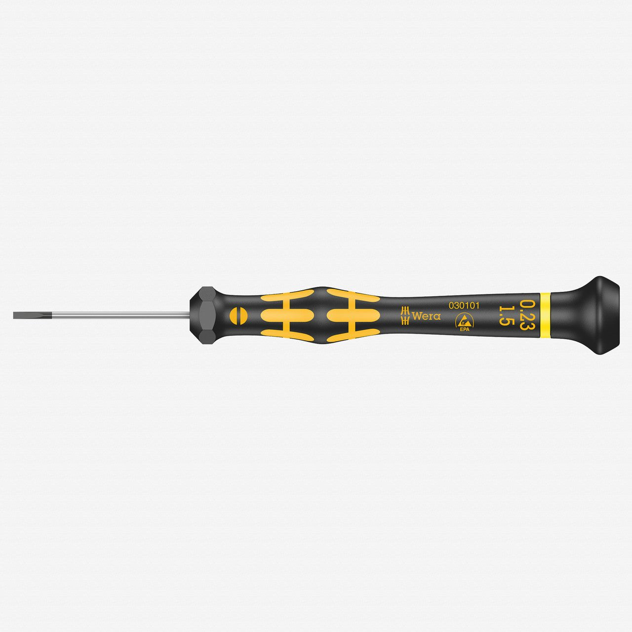 Wera 030101 1.5 x 40mm ESD Safe Slotted Precision Screwdriver - WR030101 - KC Tool