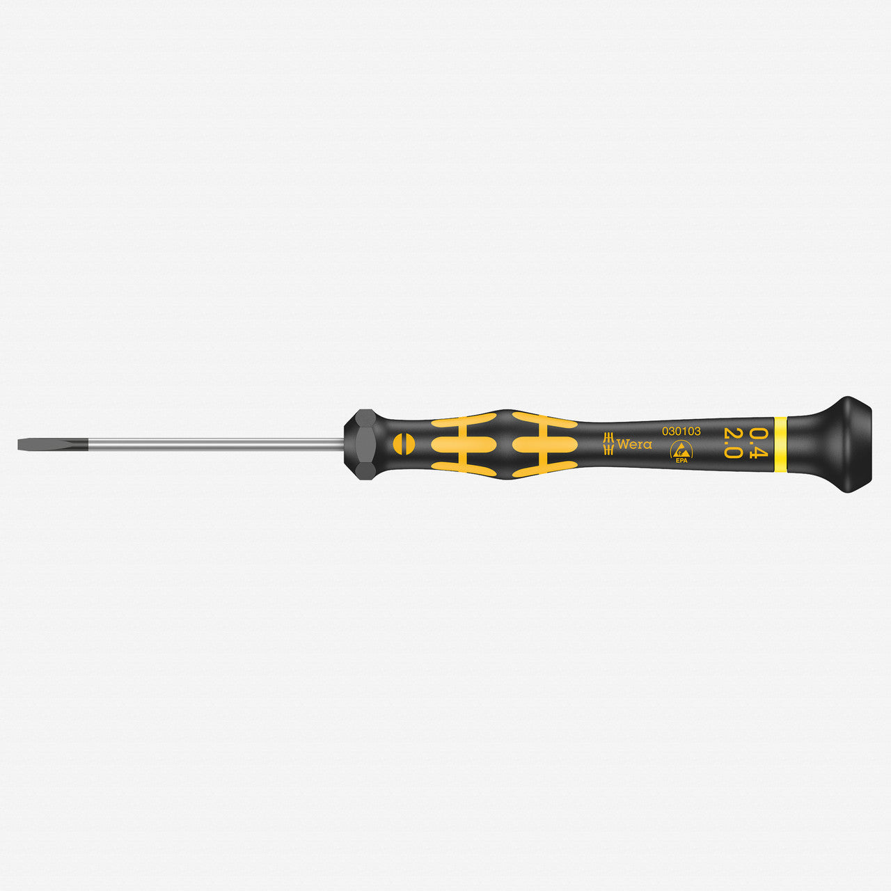 Wera 030103 2 x 60mm ESD Safe Slotted Precision Screwdriver - WR030103 - KC Tool