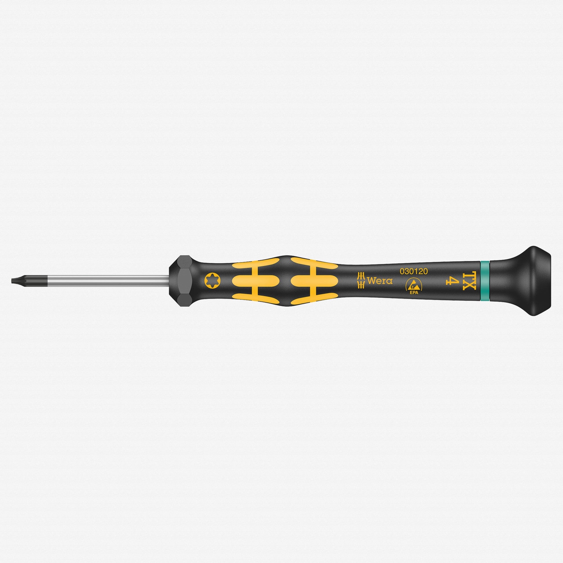 Wera 030120 T4 x 40mm ESD Safe TORX® Precision Screwdriver - WR030120 - KC Tool