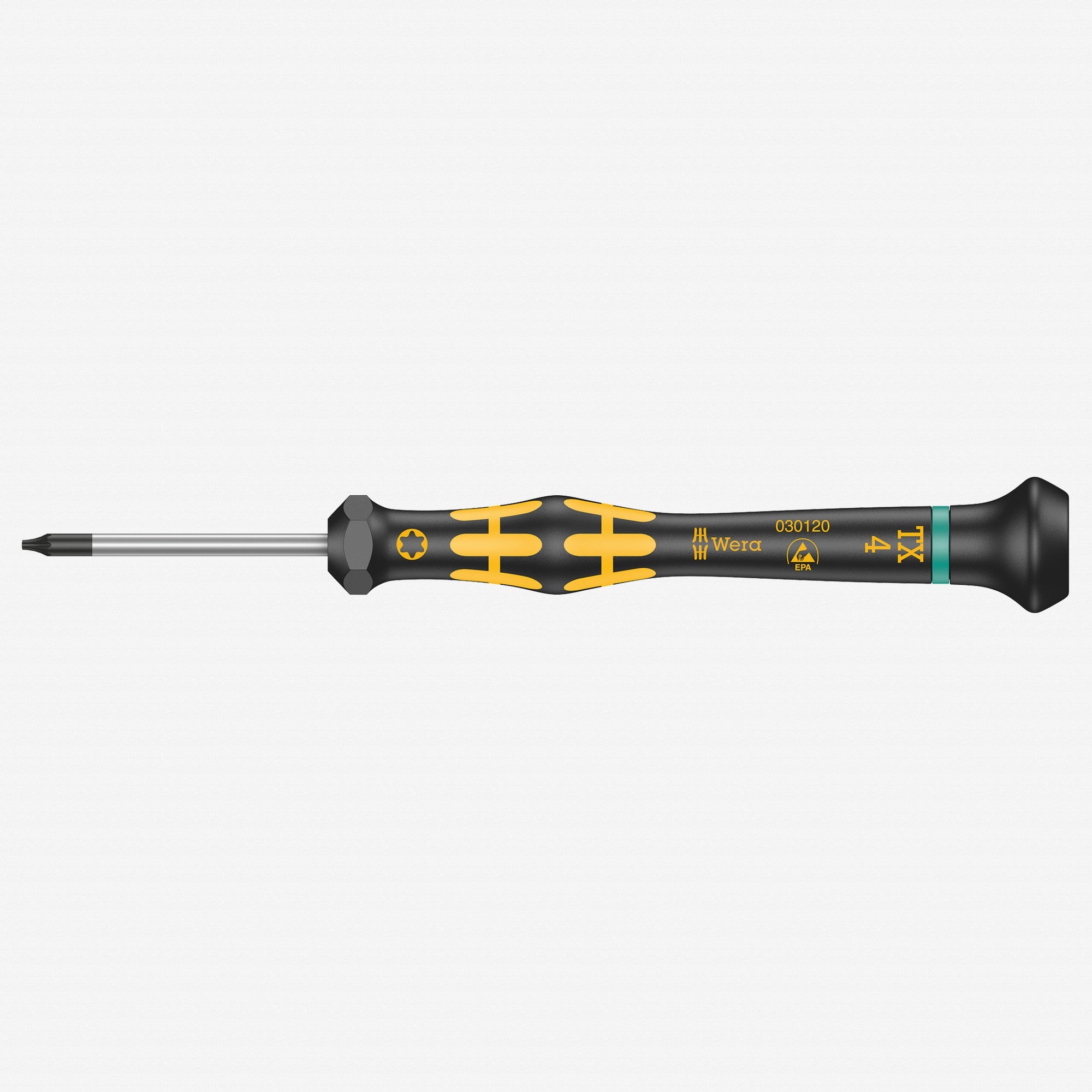 Wera 030120 T4 x 40mm ESD Safe TORX® Precision Screwdriver - WR030120 - KC Tool