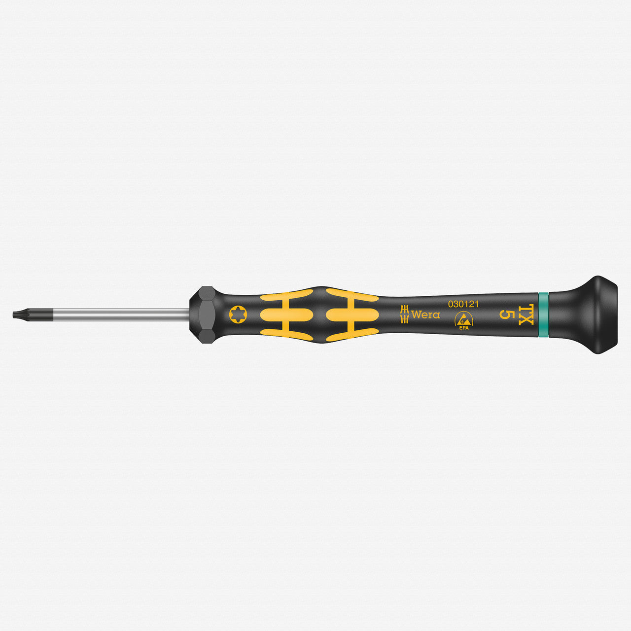 Wera 030121 T5 x 40mm ESD Safe Torx Precision Screwdriver - WR030121 - KC Tool