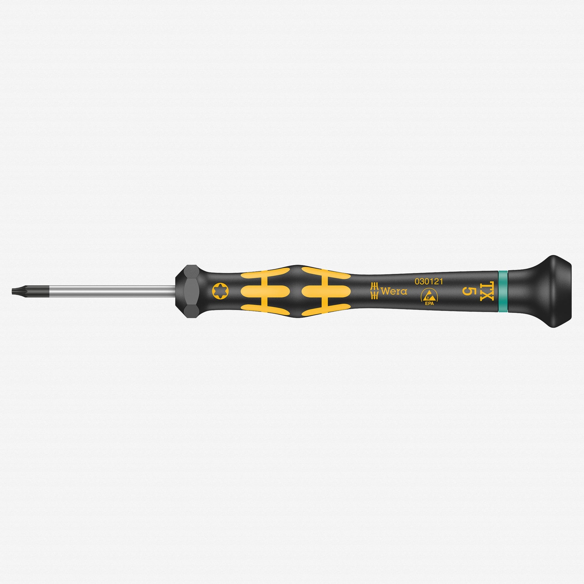 Wera 030121 T5 x 40mm ESD Safe TORX® Precision Screwdriver - WR030121 - KC Tool
