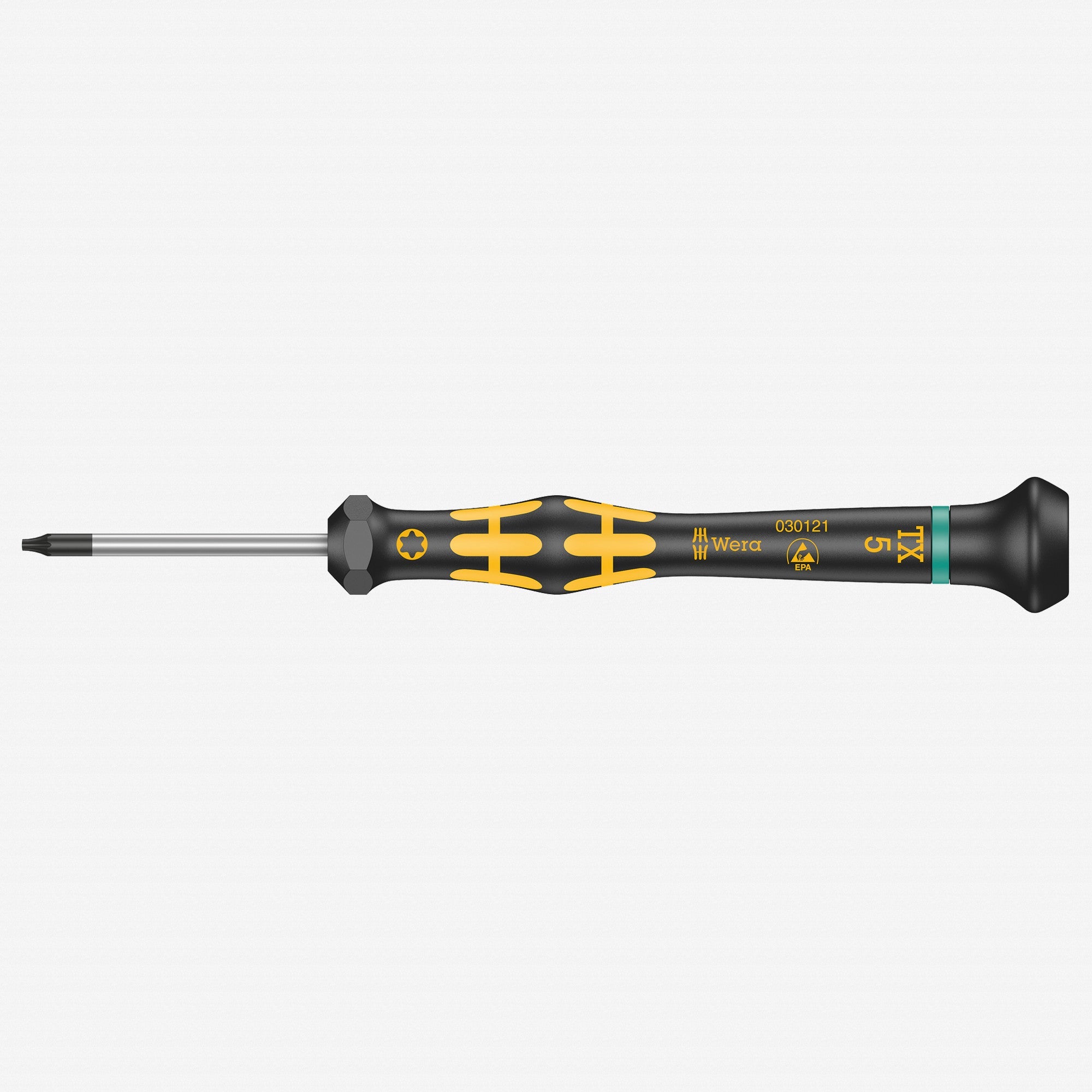 Wera 030121 T5 x 40mm ESD Safe TORX® Precision Screwdriver - WR030121 - KC Tool