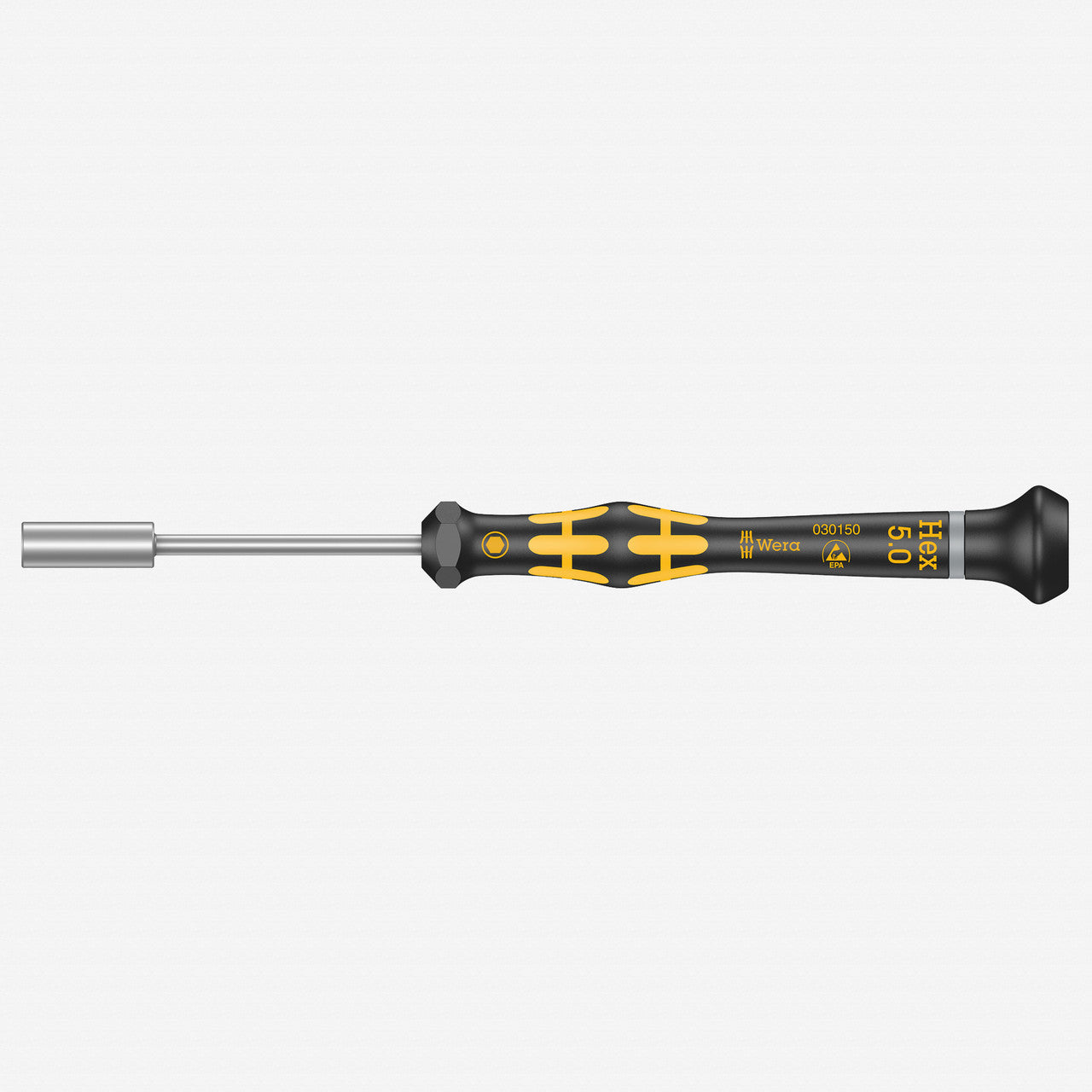 Wera 030150 5 x 60mm ESD Safe Precision Nut Driver - WR030150 - KC Tool