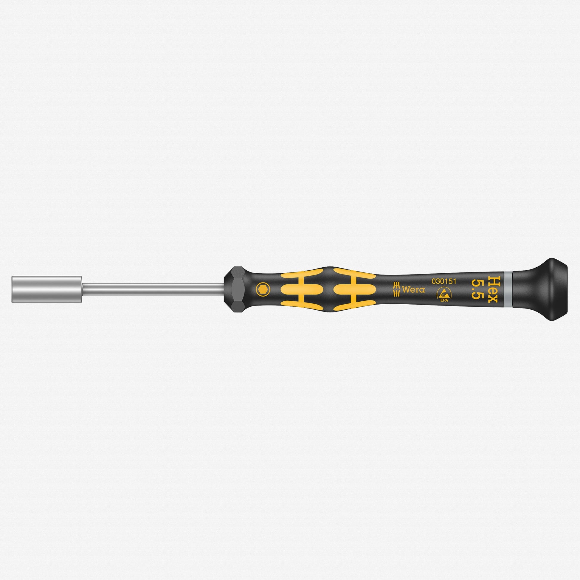 Wera 030151 5.5 x 60mm ESD Safe Precision Nut Driver - WR030151 - KC Tool