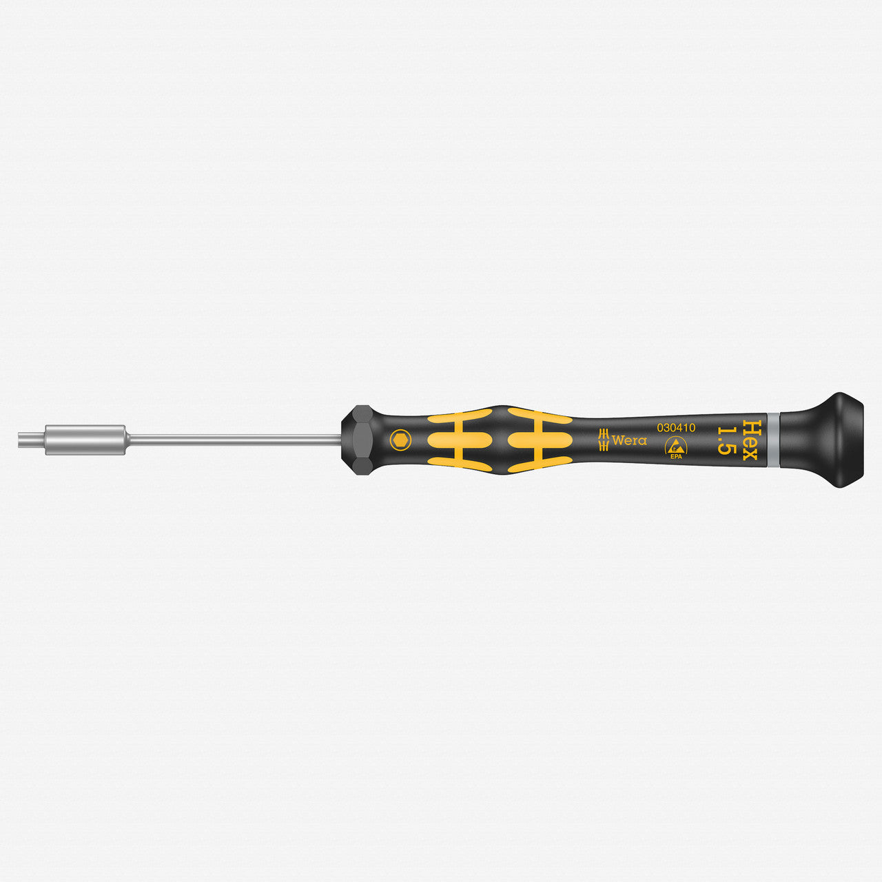 Wera 030410 1.5 x 60mm ESD Safe Precision Nut Driver - WR030410 - KC Tool