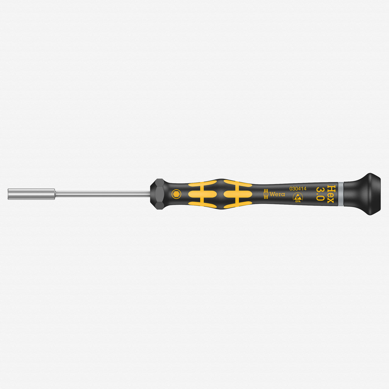 Wera 030414 3 x 60mm ESD Safe Precision Nut Driver - WR030414 - KC Tool