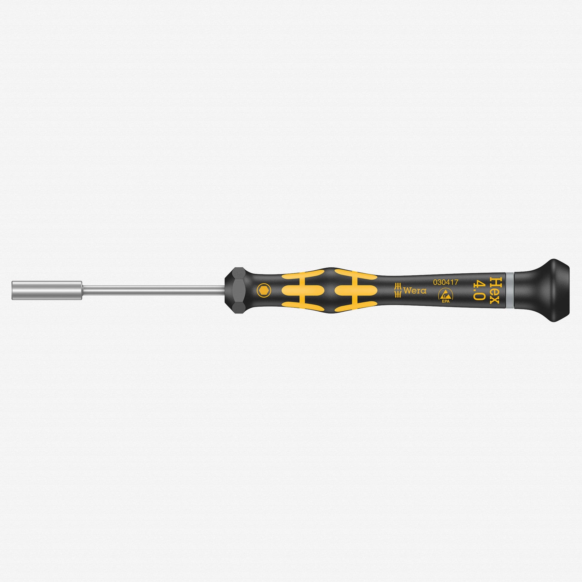 Wera 030417 4 x 60mm ESD Safe Precision Nut Driver - WR030417 - KC Tool