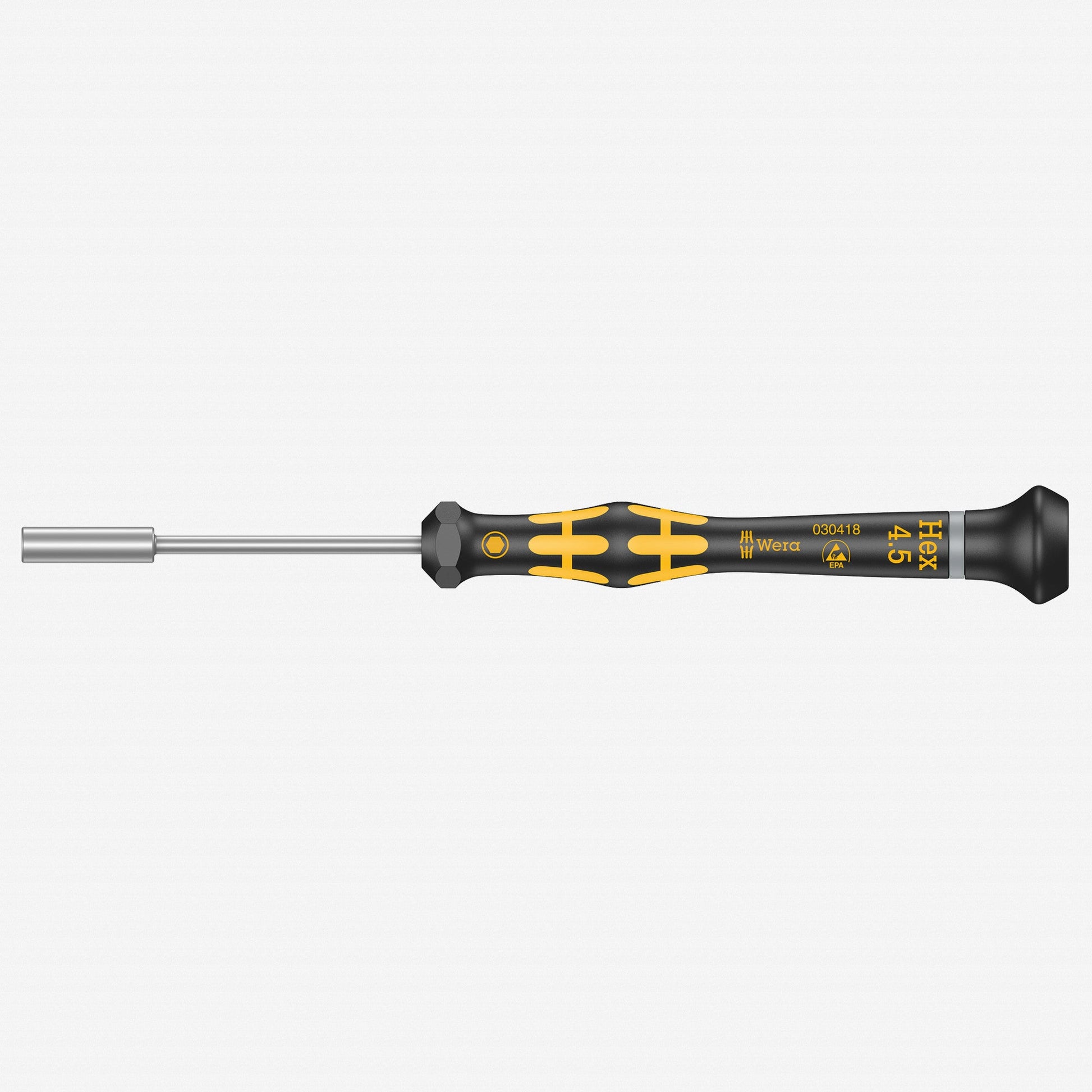 Wera 030418 4.5 x 60mm ESD Safe Precision Nut Driver - WR030418 - KC Tool