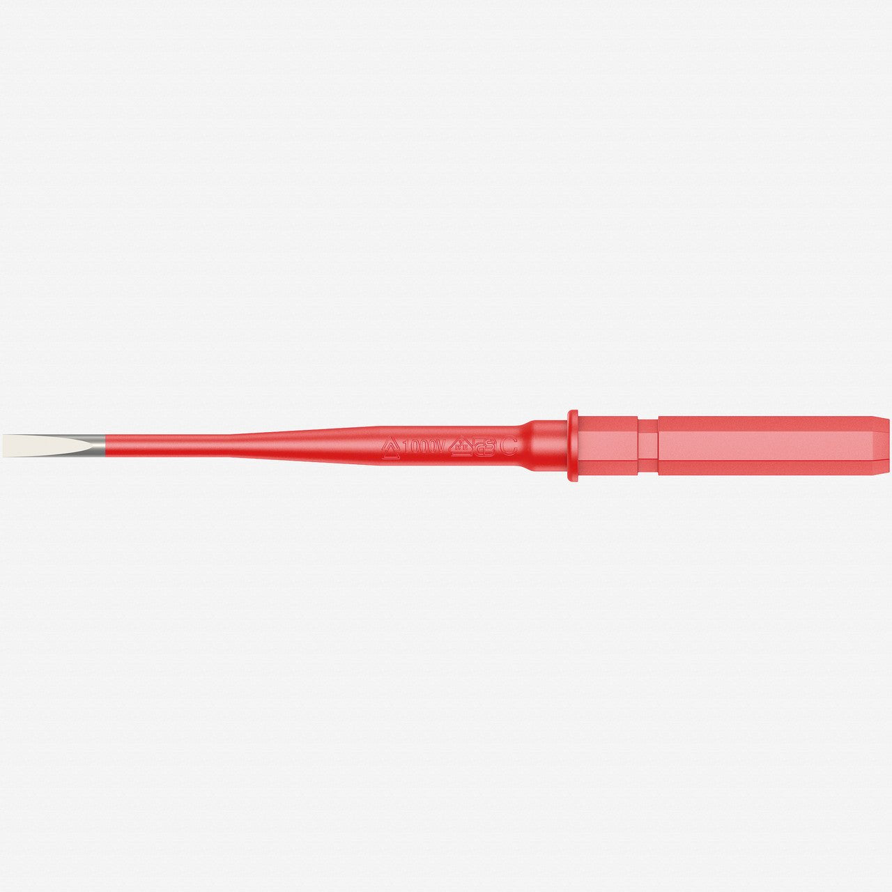 Wera 033607 Kraftform Kompakt VDE iS Stainless Slotted Blade, 4.0mm - WR033607 - KC Tool