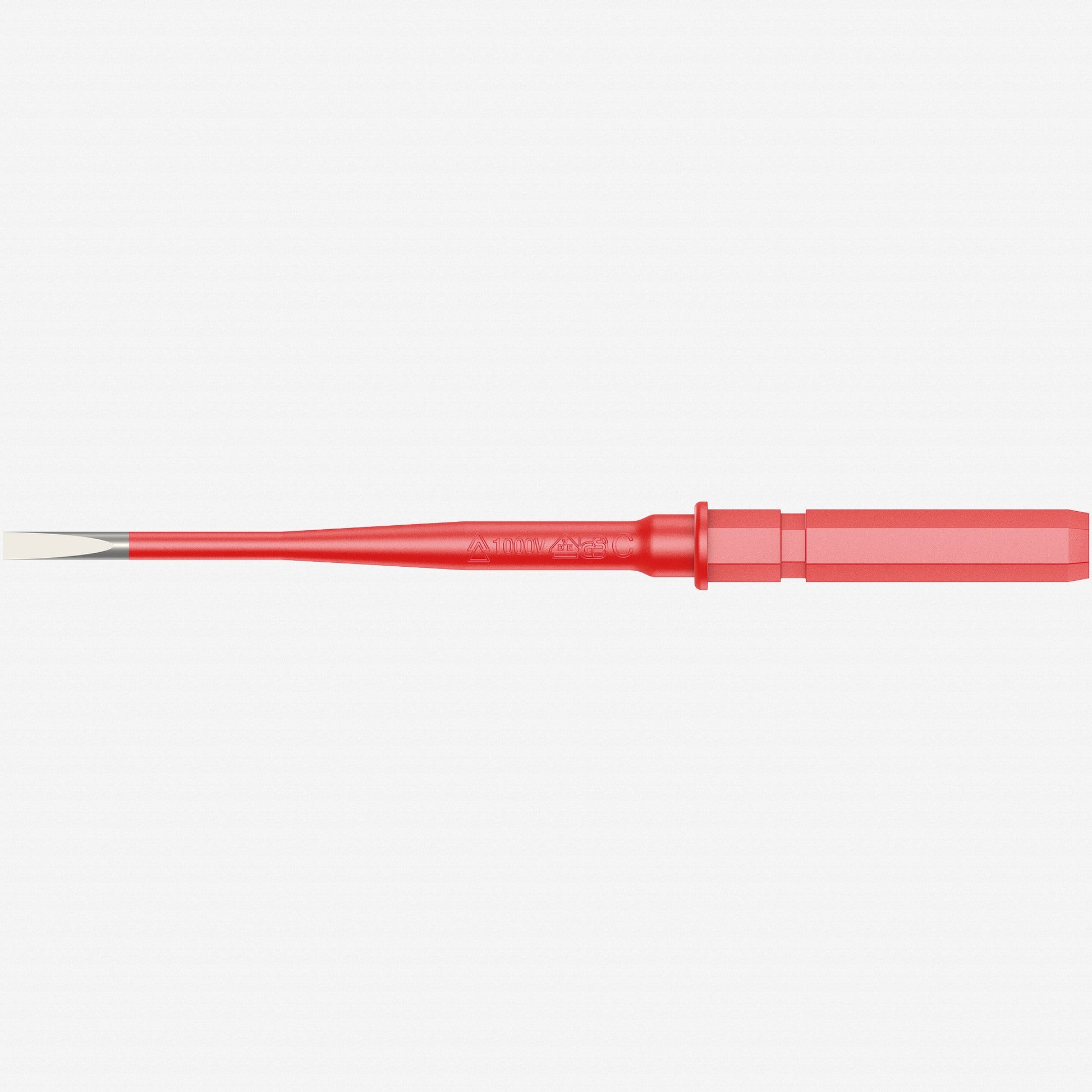 Wera 033607 Kraftform Kompakt VDE iS Stainless Slotted Blade, 4.0mm - WR033607 - KC Tool