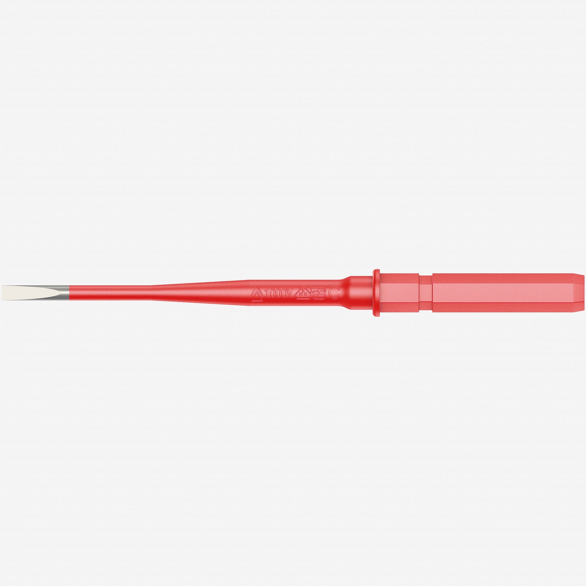 Wera 033607 Kraftform Kompakt VDE iS Stainless Slotted Blade, 4.0mm - WR033607 - KC Tool