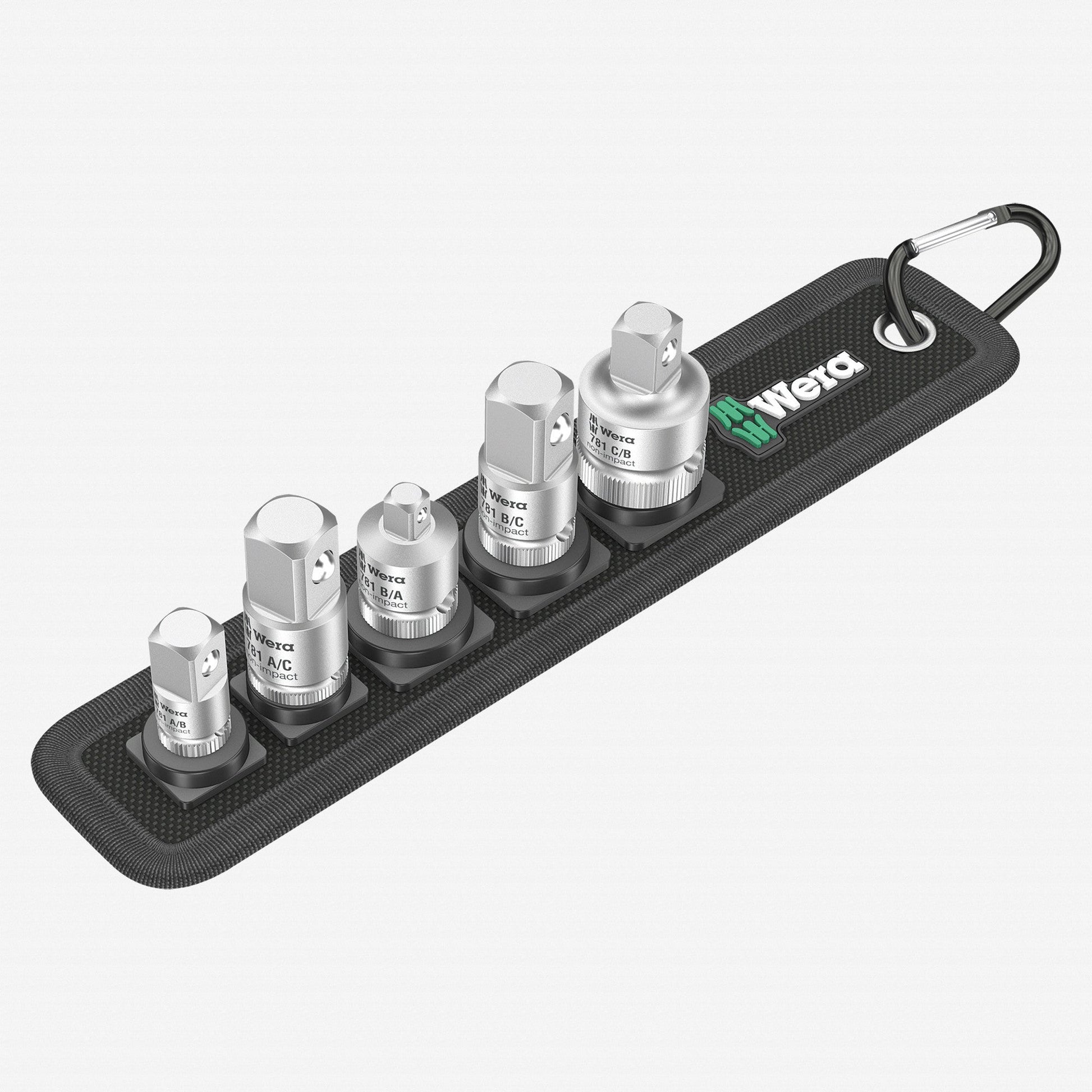 Wera 042680 Square Drive Size Adapter Set, 6 Pieces - WR042680 - KC Tool