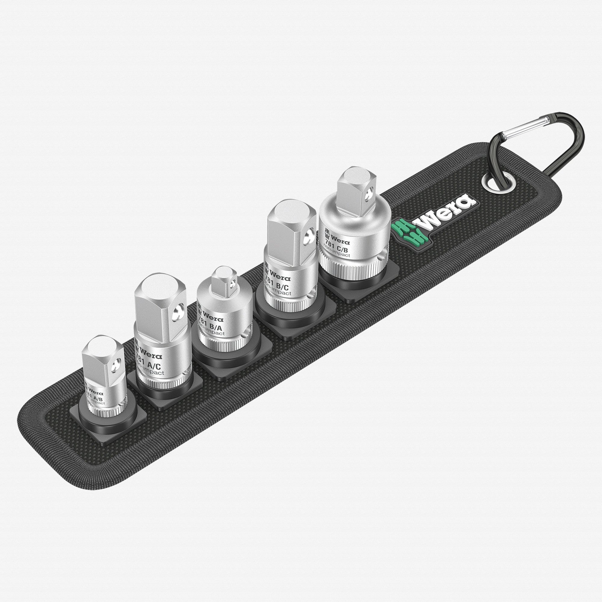 Wera 042680 Square Drive Size Adapter Set, 6 Pieces - WR042680 - KC Tool