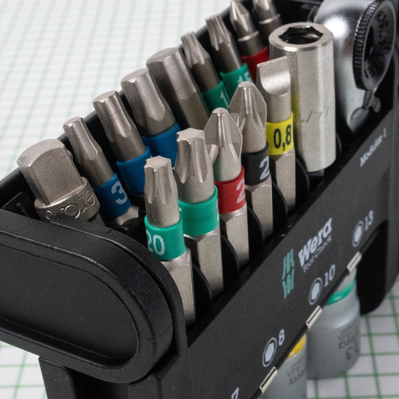 Wera 049000 Tool - Check Modular 1, Metric, 21 Pieces - WR049000 - KC Tool