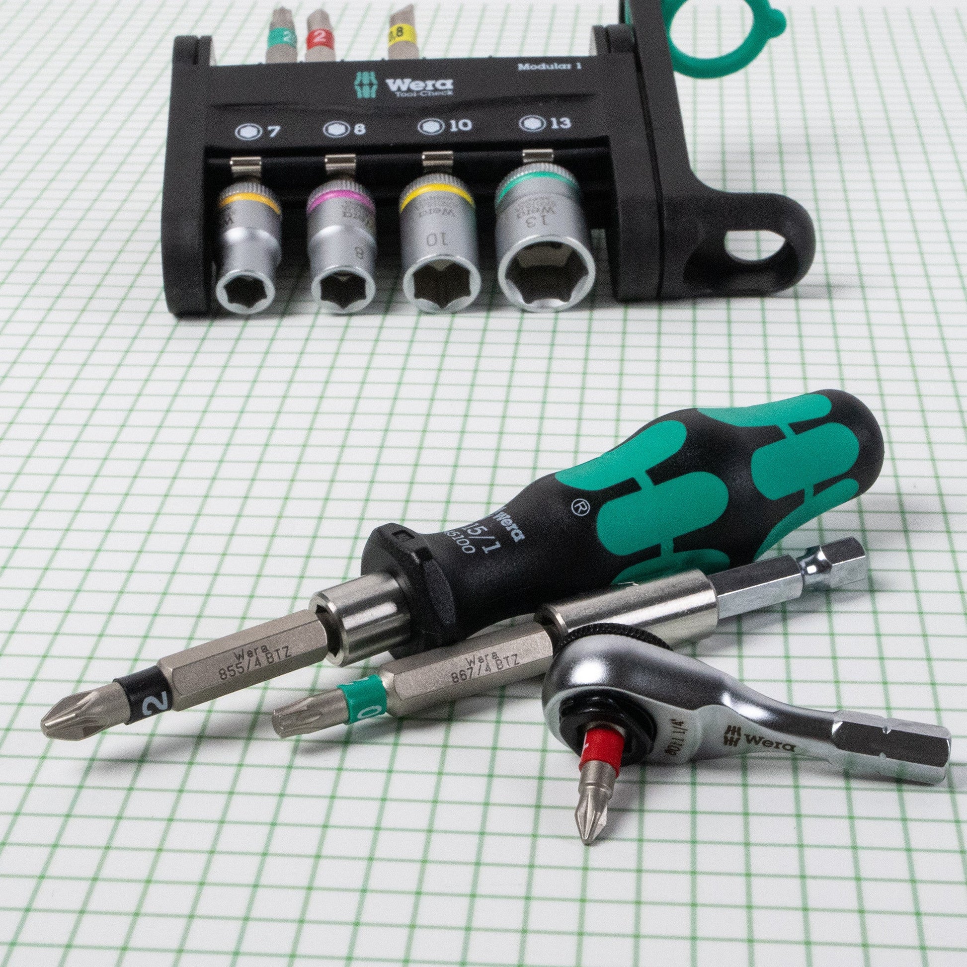Wera 049000 Tool-Check Modular 1, Metric, 21 Pieces - WR049000 - KC Tool