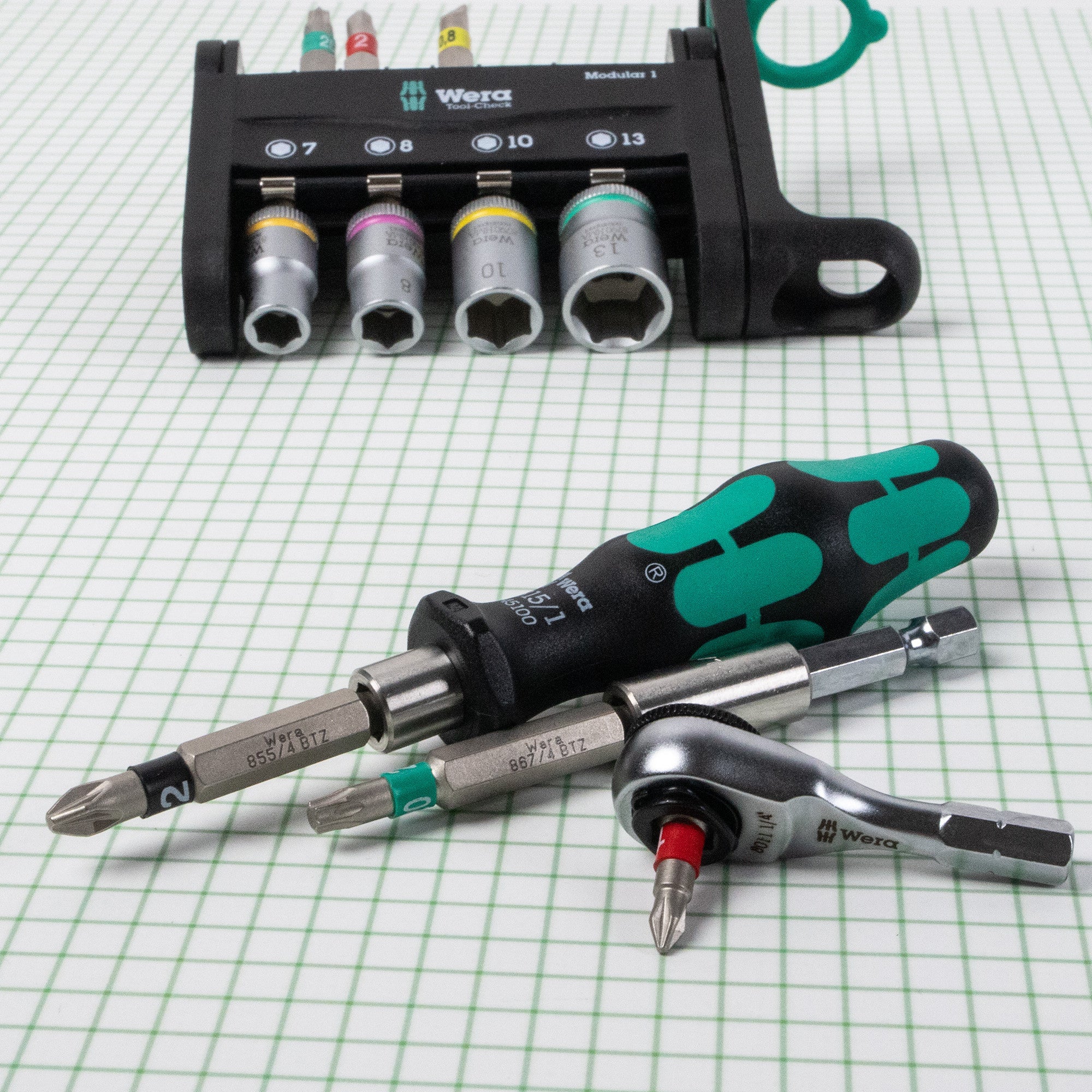 Wera 049000 Tool-Check Modular 1, Metric, 21 Pieces - WR049000 - KC Tool