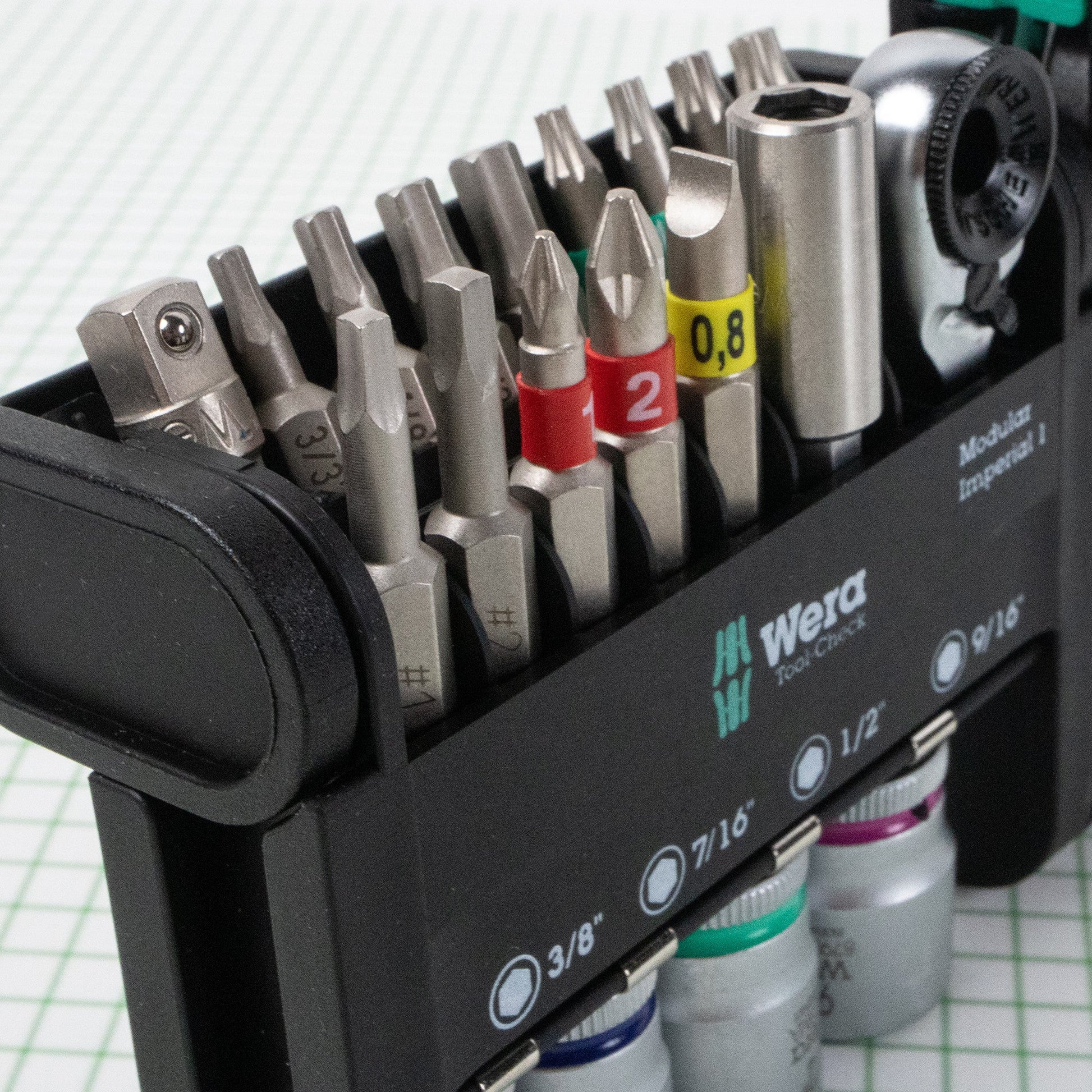 Wera 049001 Tool-Check Modular Imperial 1, 29 Pieces - WR049001 - KC Tool