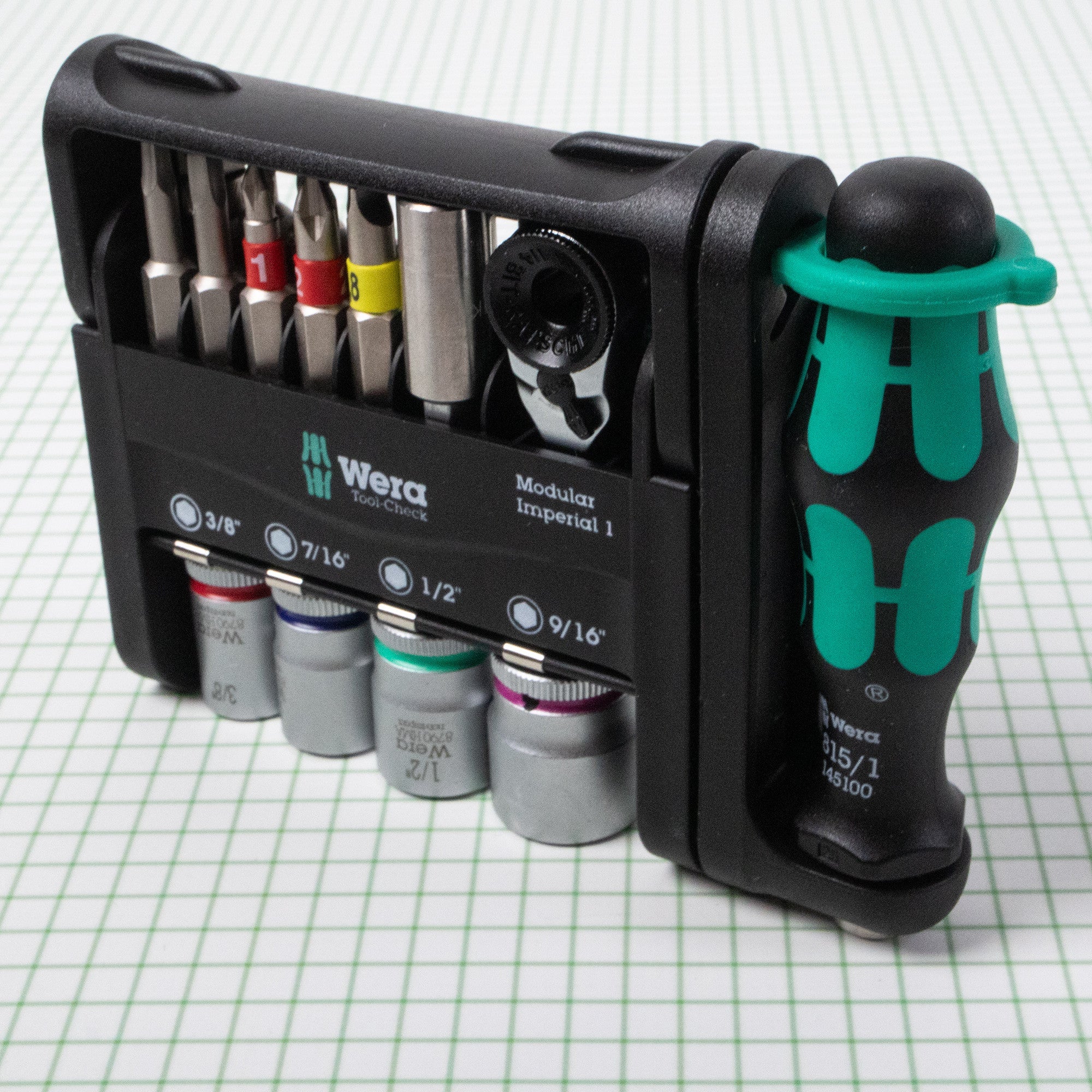 Wera 049001 Tool-Check Modular Imperial 1, 29 Pieces - WR049001 - KC Tool