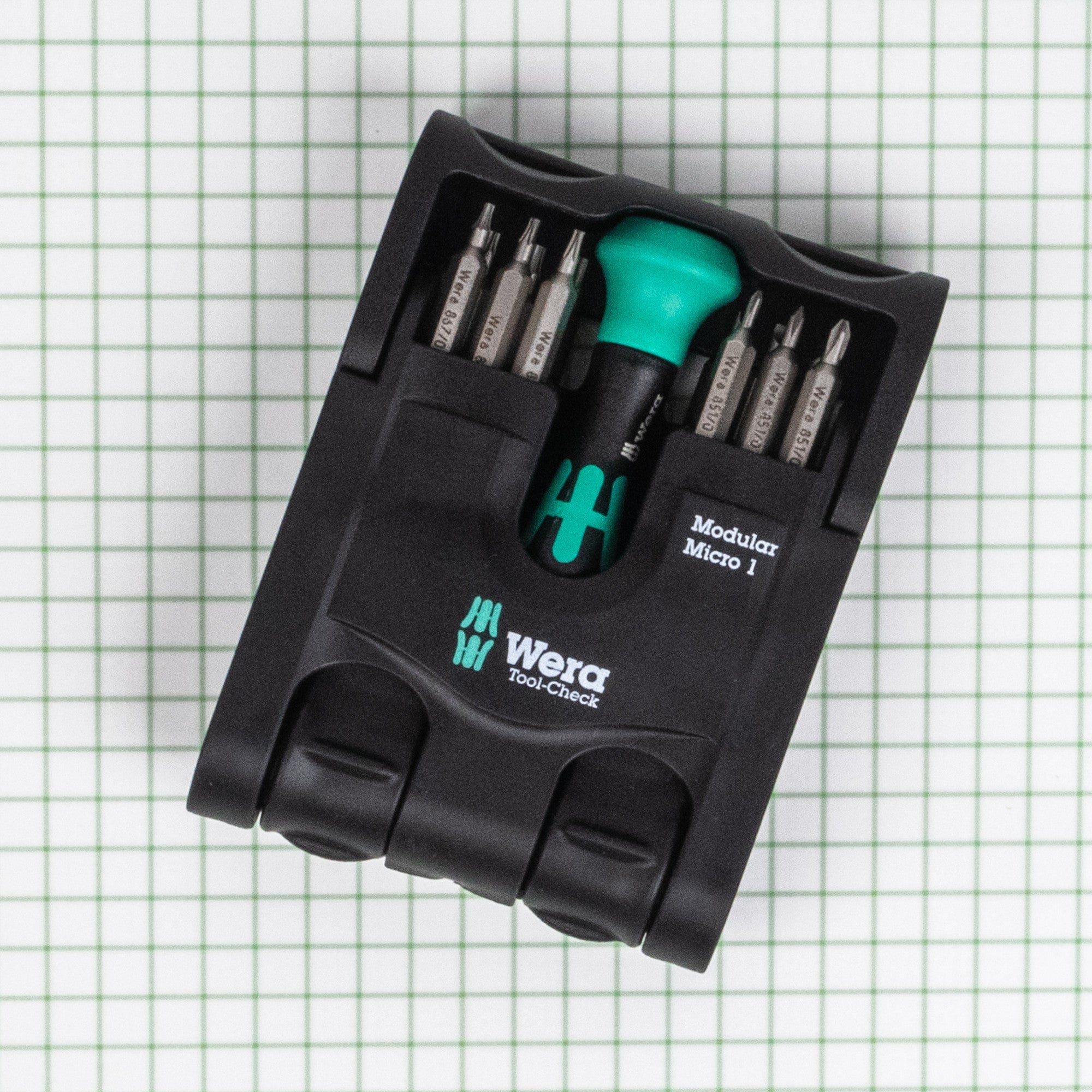 Wera 049002 Tool-Check Modular Micro 1, 22 Pieces - WR049002 - KC Tool
