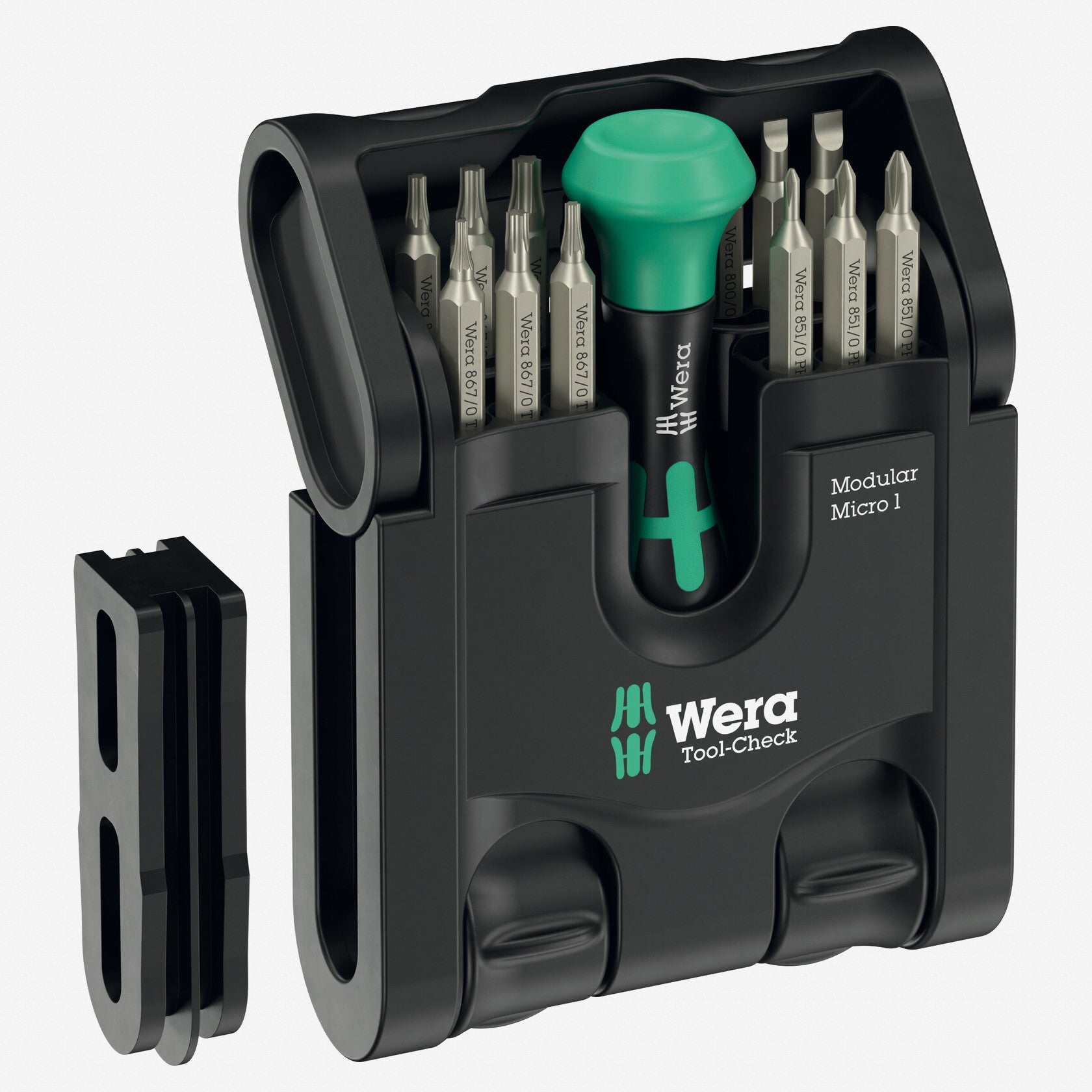 Wera 049002 Tool-Check Modular Micro 1, 22 Pieces - WR049002 - KC Tool