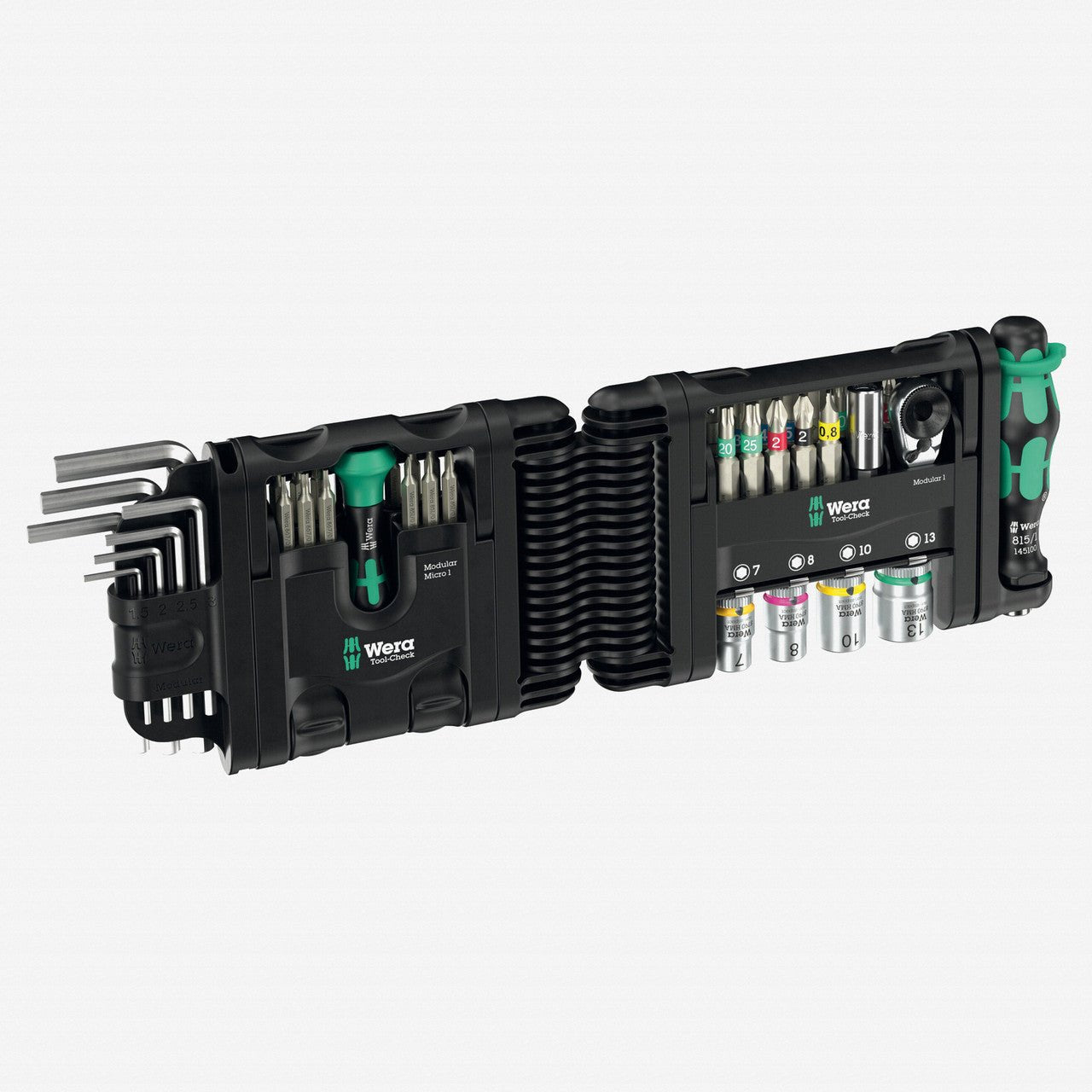 Wera 049020 Tool - Check Modular Set 1, Metric, 51 Pieces - WR049020 - KC Tool