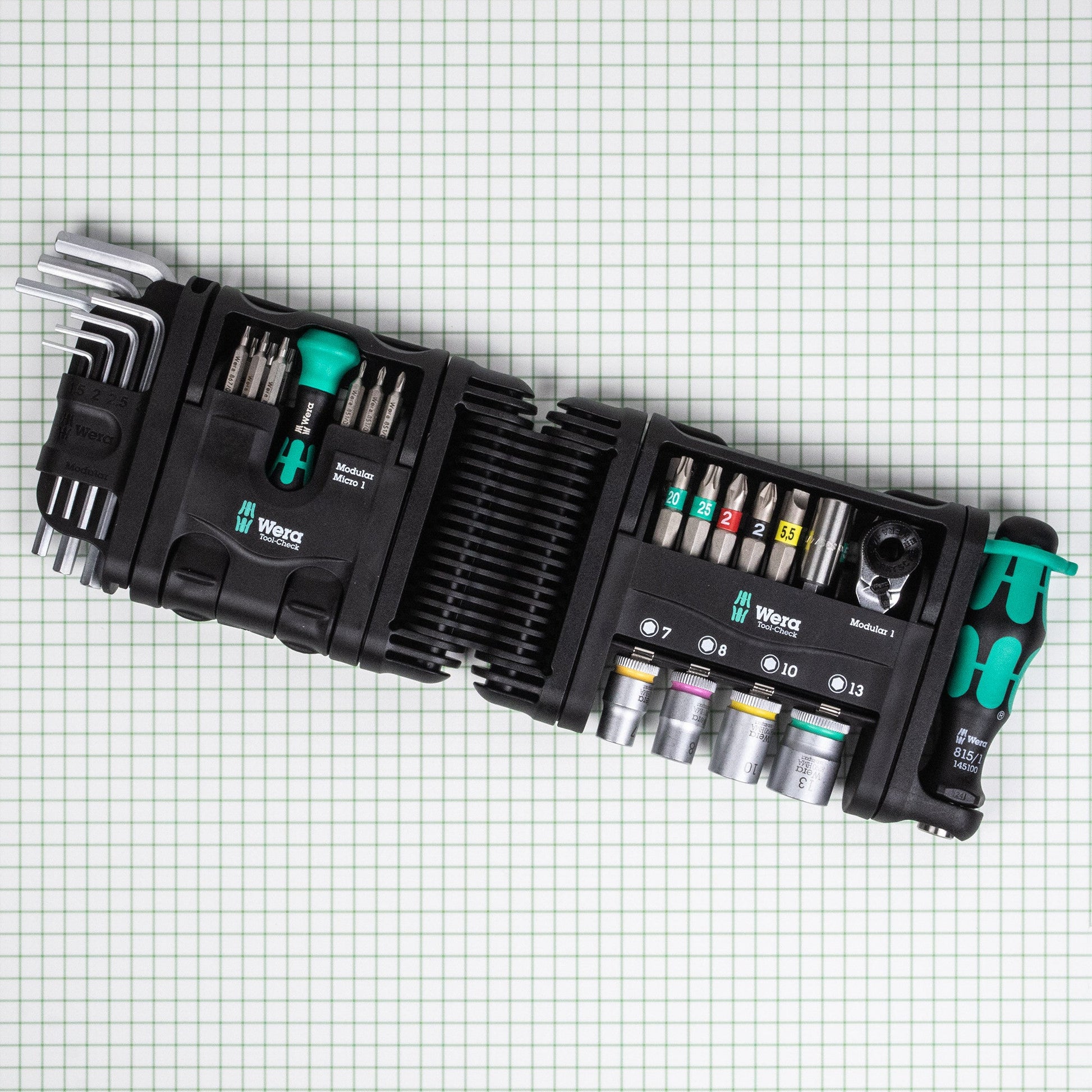 Wera 049020 Tool-Check Modular Set 1, Metric, 51 Pieces - WR049020 - KC Tool