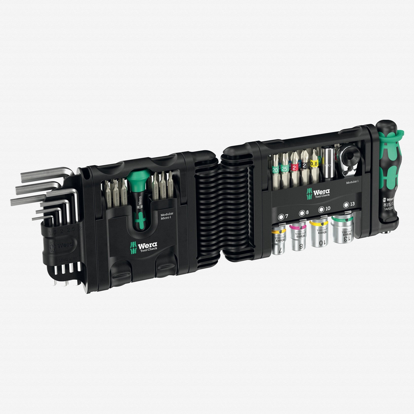 Wera 049020 Tool-Check Modular Set 1, Metric, 51 Pieces - WR049020 - KC Tool