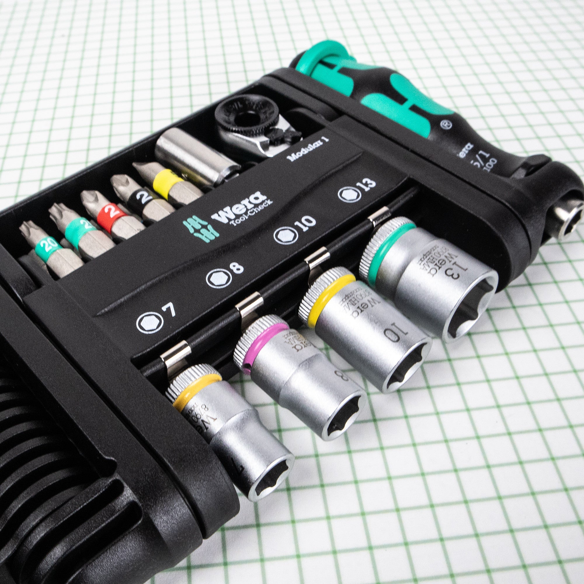 Wera 049020 Tool-Check Modular Set 1, Metric, 51 Pieces - WR049020 - KC Tool