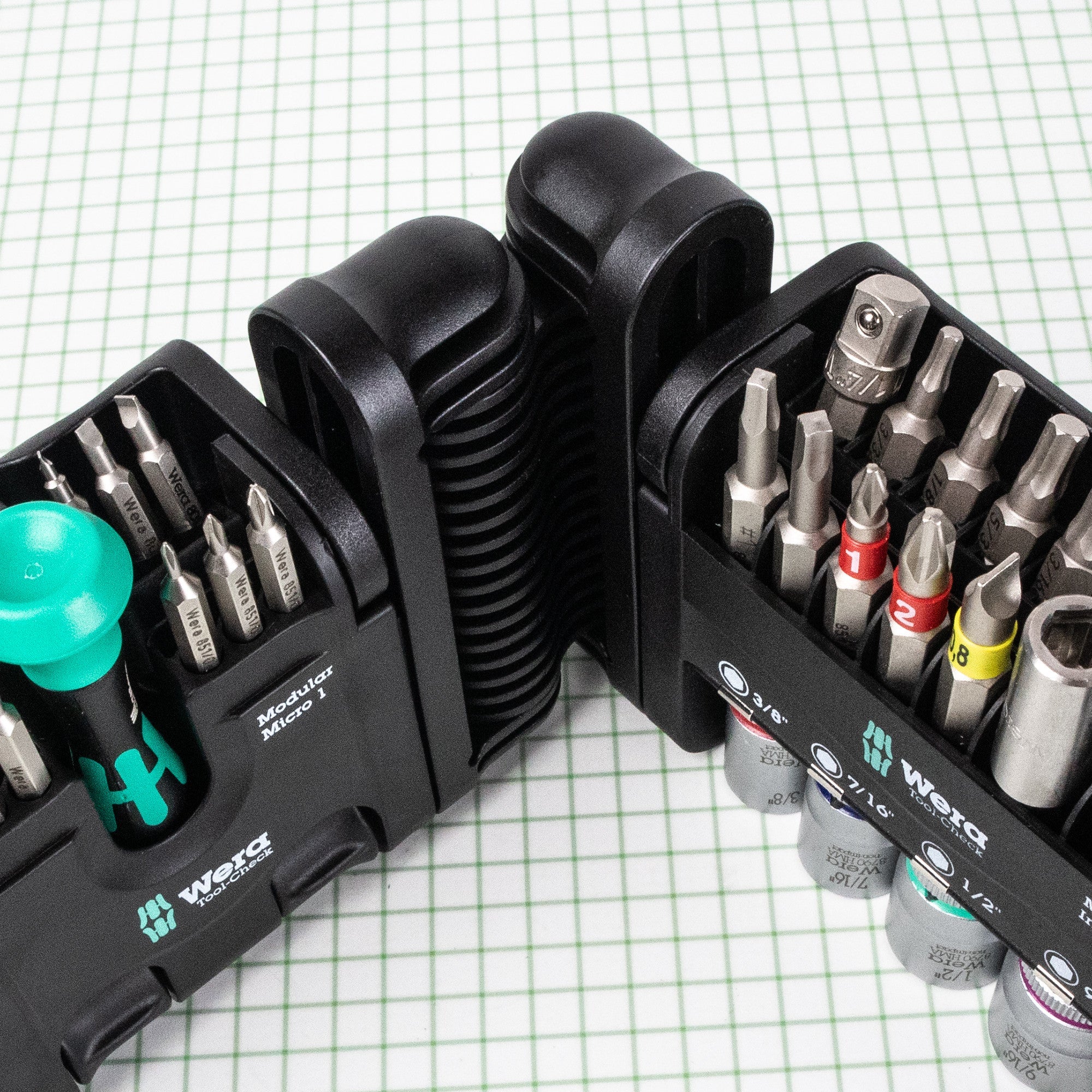 Wera 049025 Tool-Check Modular Set Imperial 1, 59 Pieces - WR049025 - KC Tool