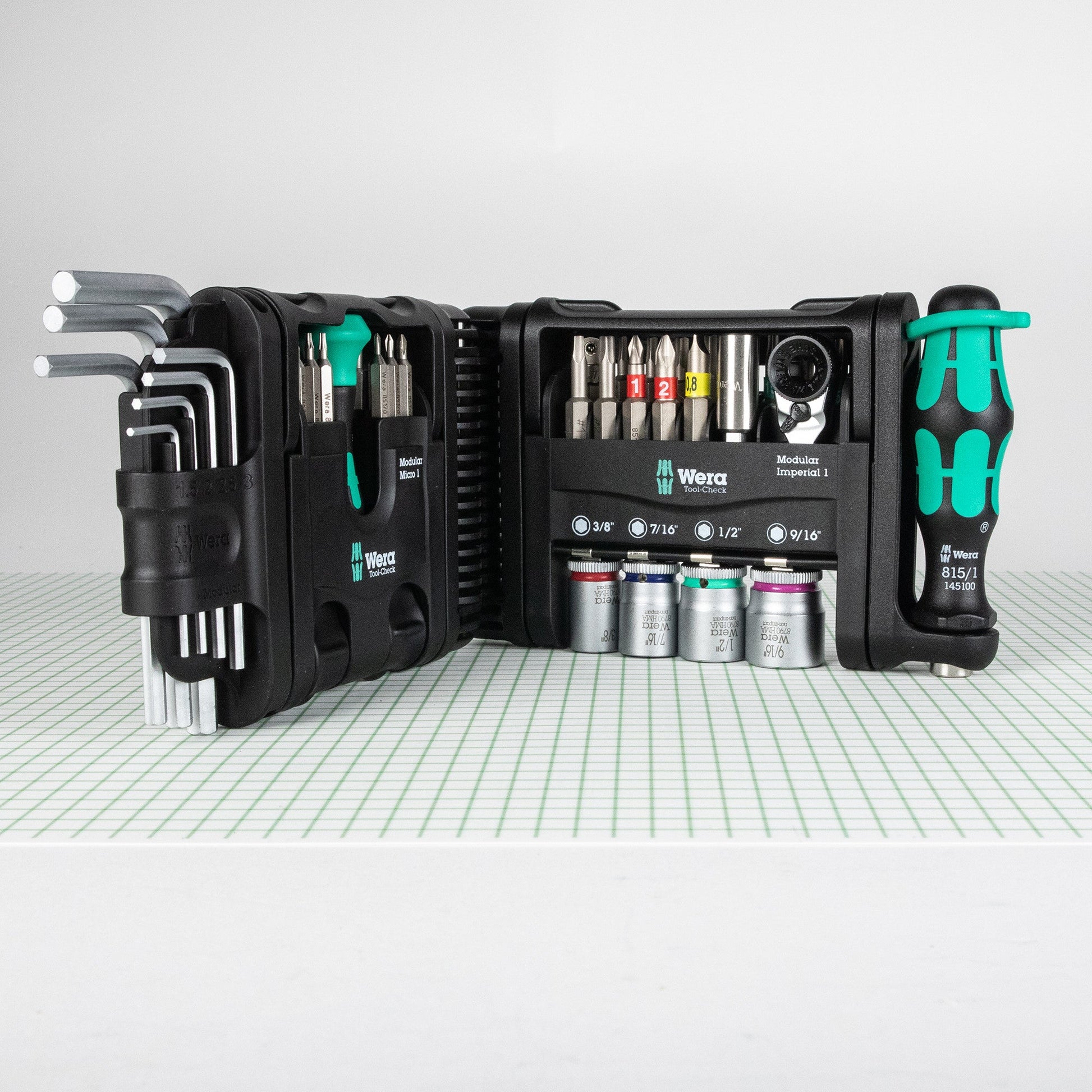 Wera 049025 Tool-Check Modular Set Imperial 1, 59 Pieces - WR049025 - KC Tool